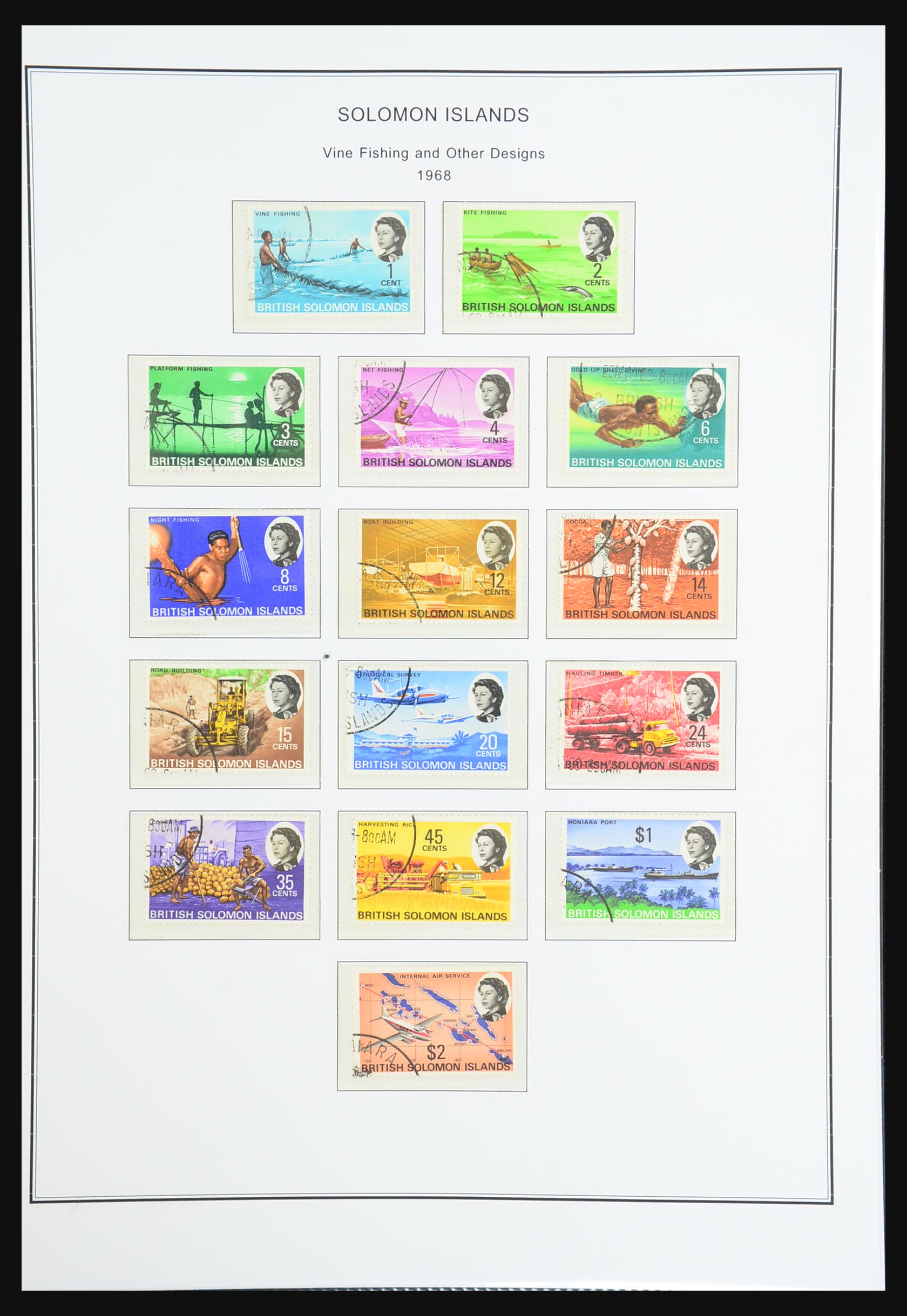 31413 018 - 31413 Solomon Islands 1913-1986.