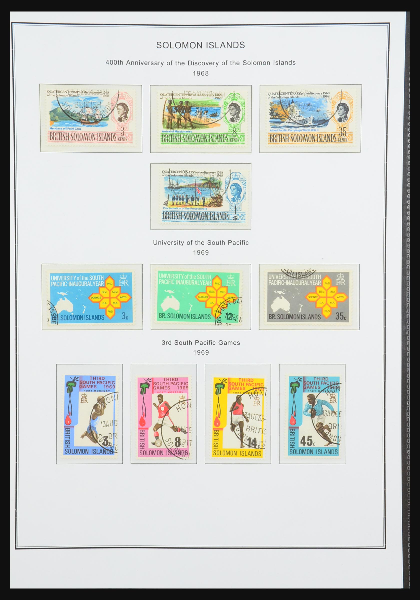 31413 019 - 31413 Solomon Islands 1913-1986.