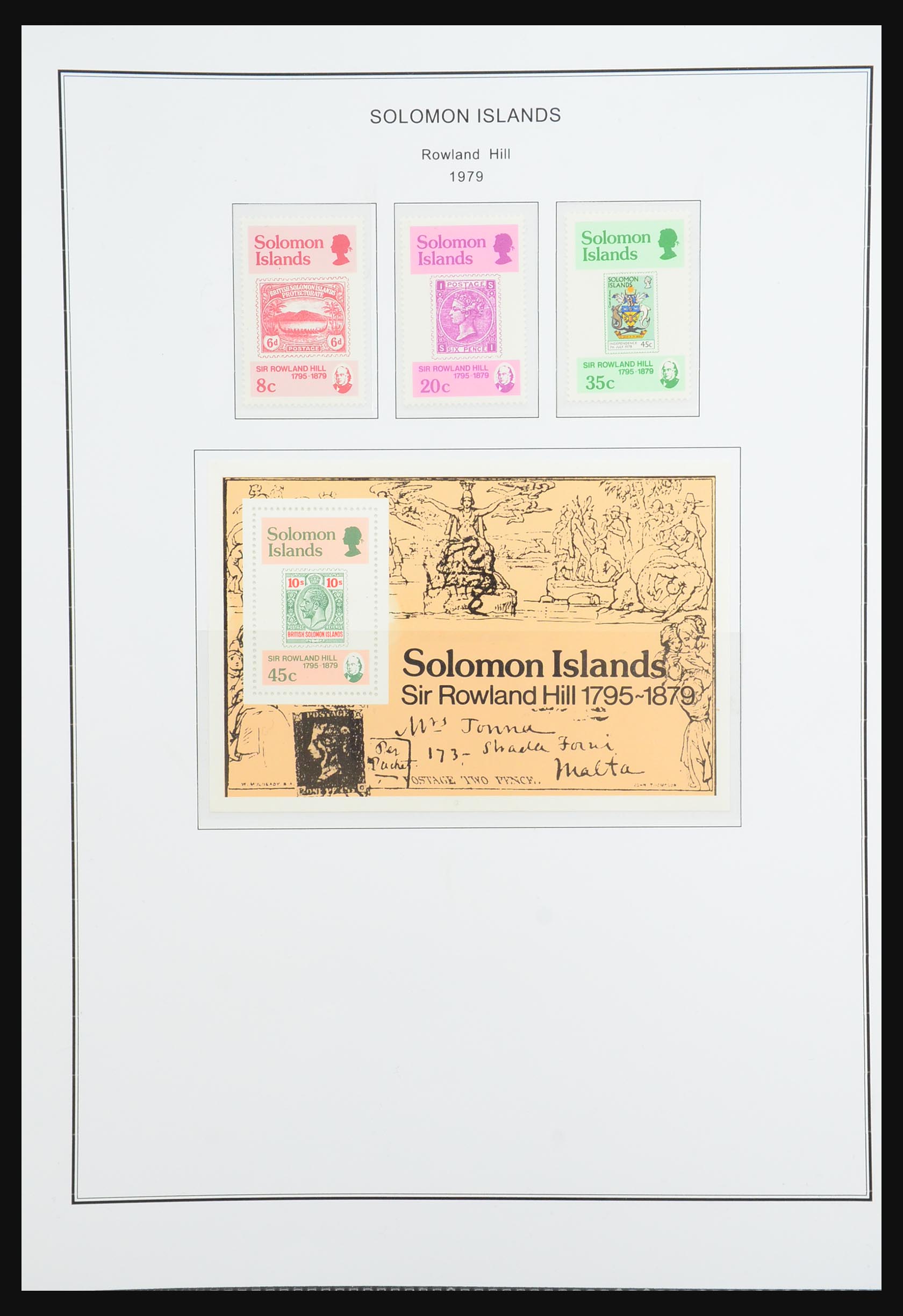 31413 037 - 31413 Solomon Islands 1913-1986.