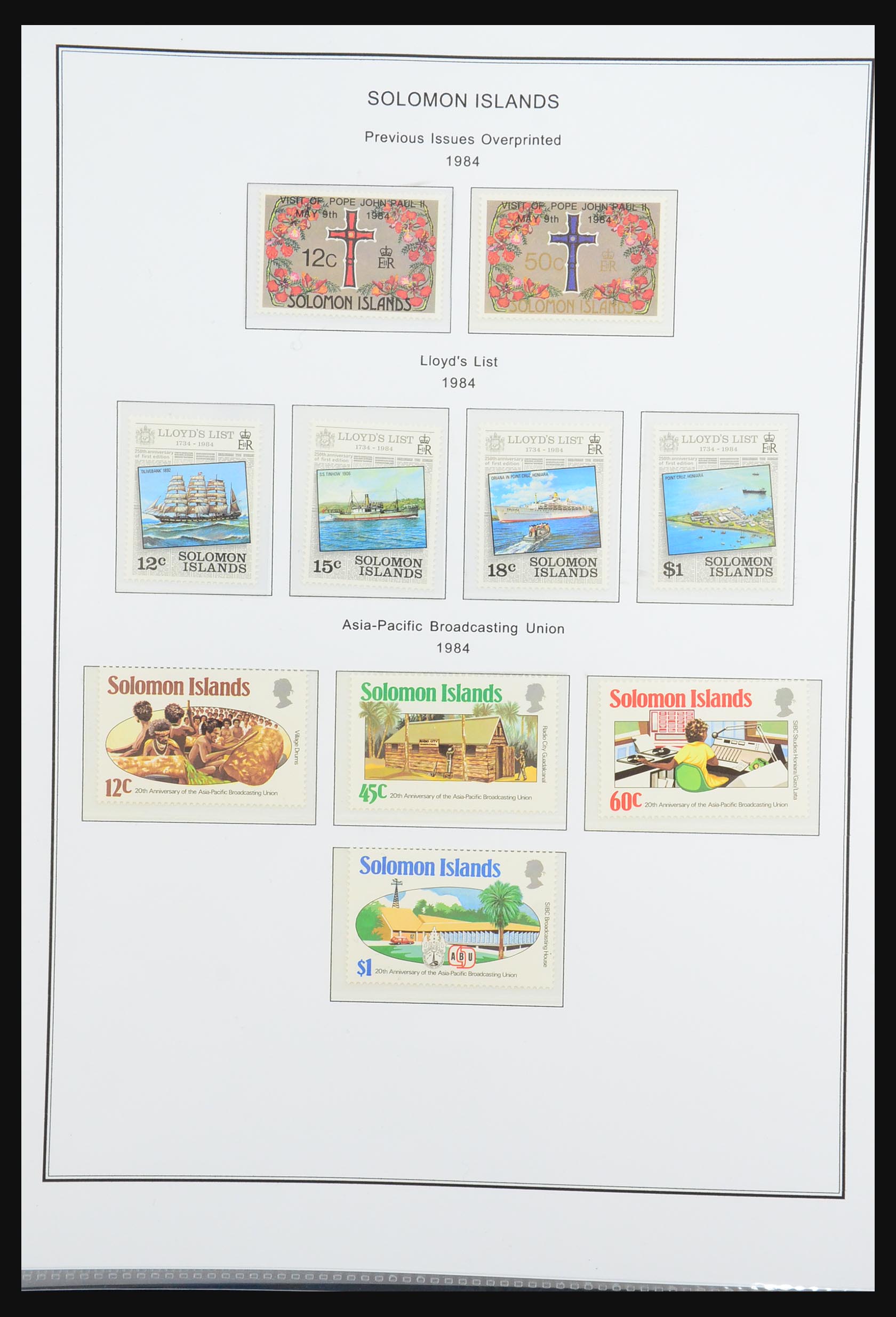 31413 055 - 31413 Solomon Islands 1913-1986.
