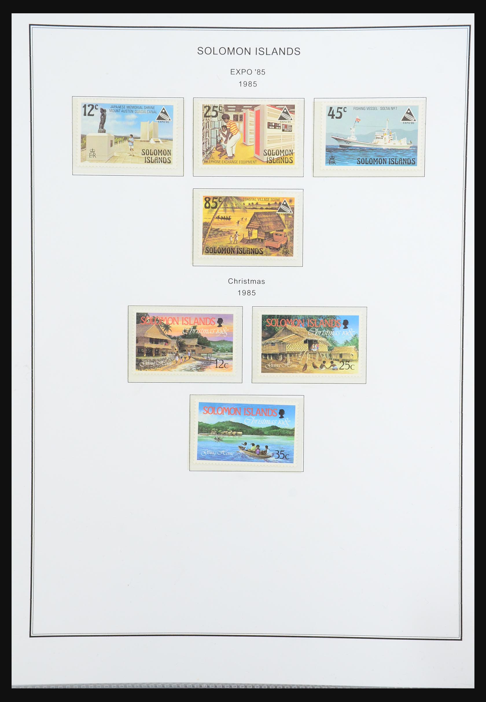 31413 061 - 31413 Solomon Islands 1913-1986.