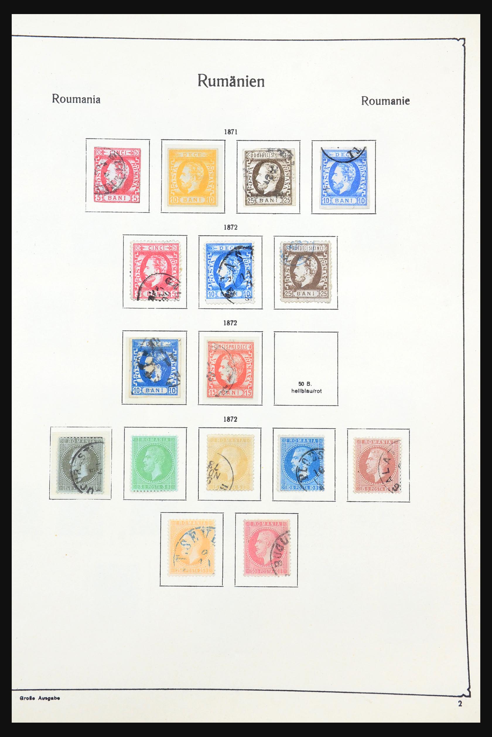 31414 003 - 31414 Romania 1865-1969.
