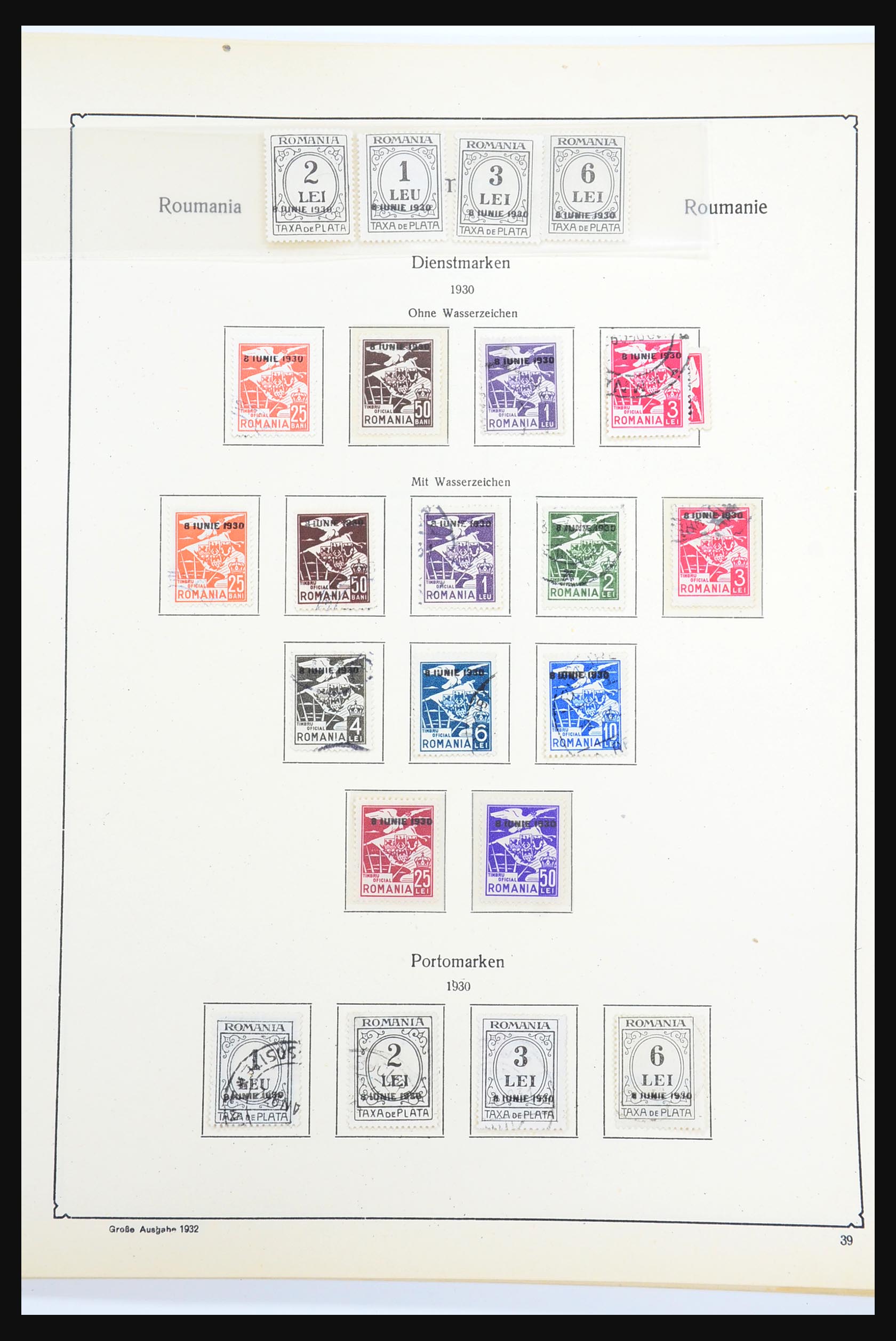 31414 042 - 31414 Roemenië 1865-1969.