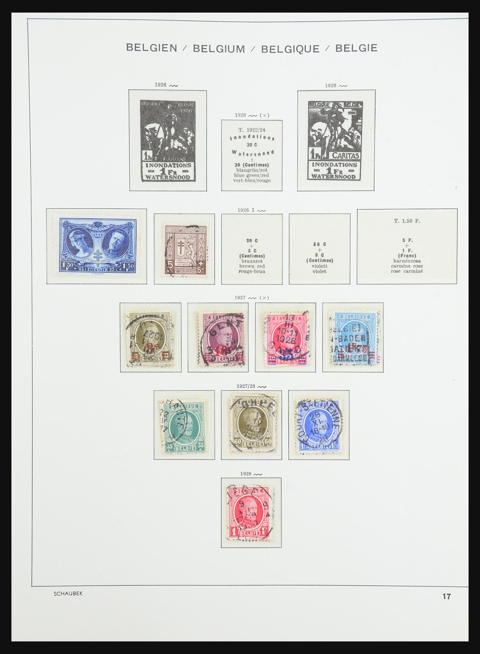 31415 016 - 31415 België 1849-1971.