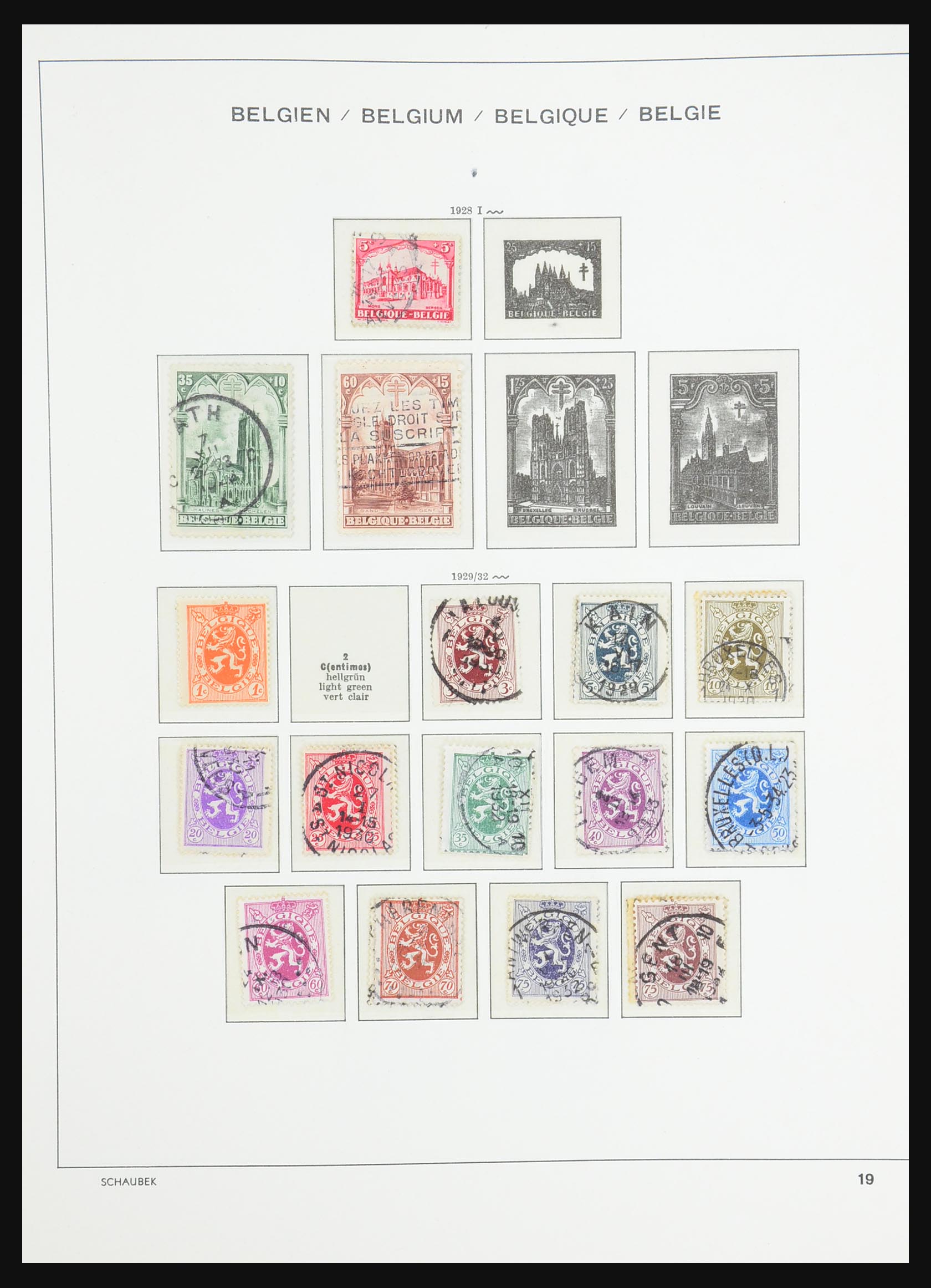31415 018 - 31415 België 1849-1971.