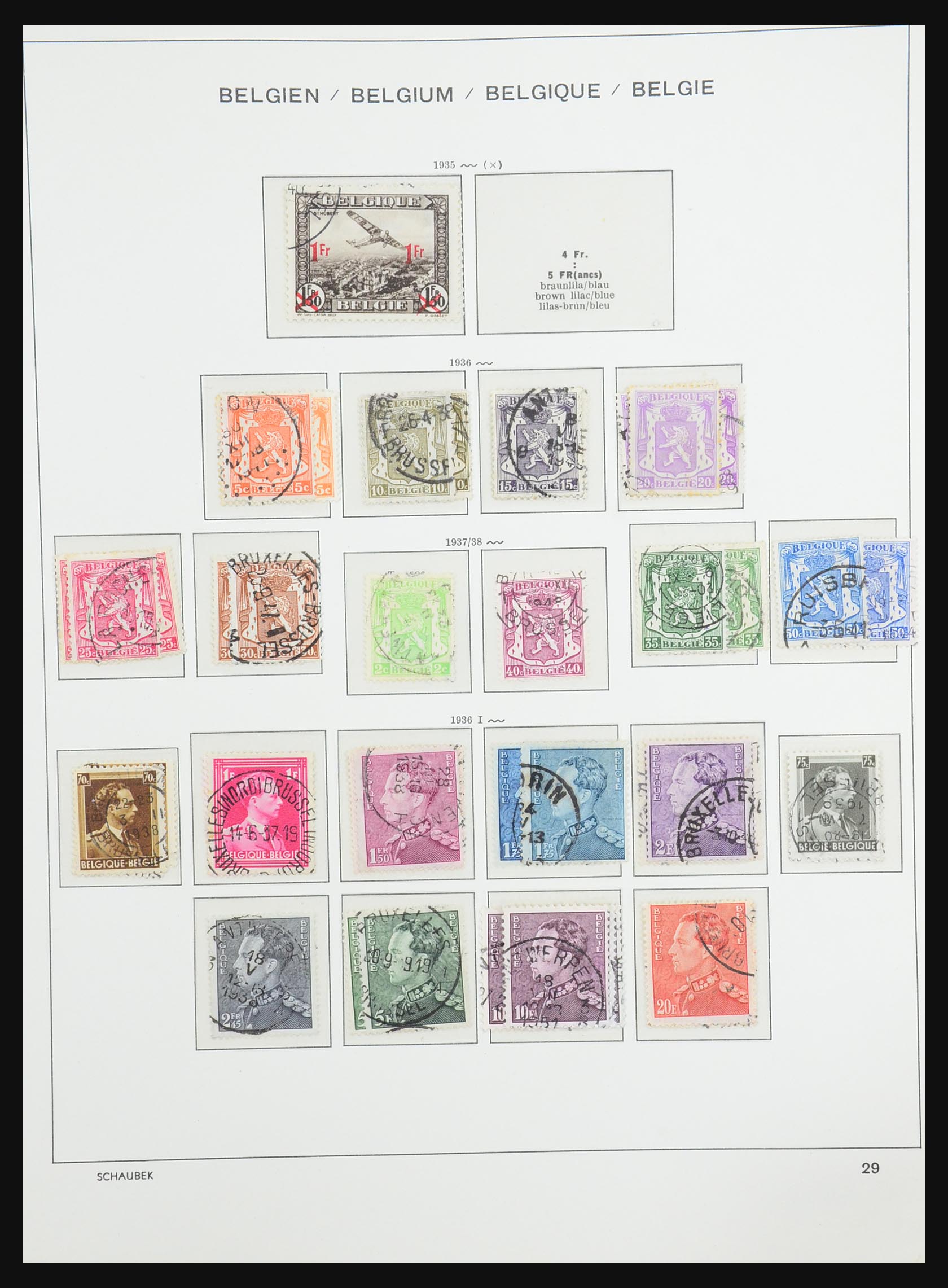 31415 027 - 31415 België 1849-1971.