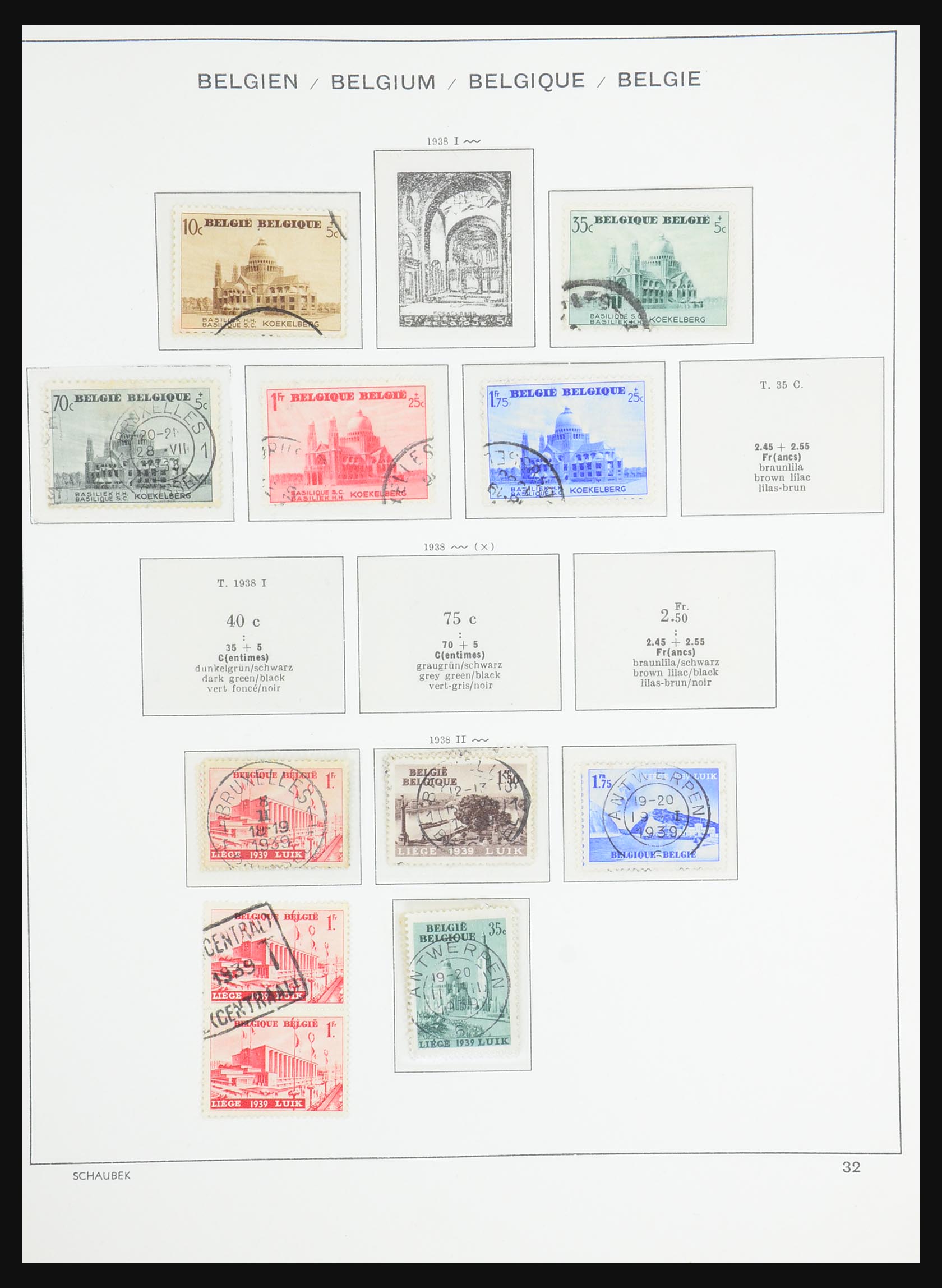 31415 030 - 31415 Belgium 1849-1971.