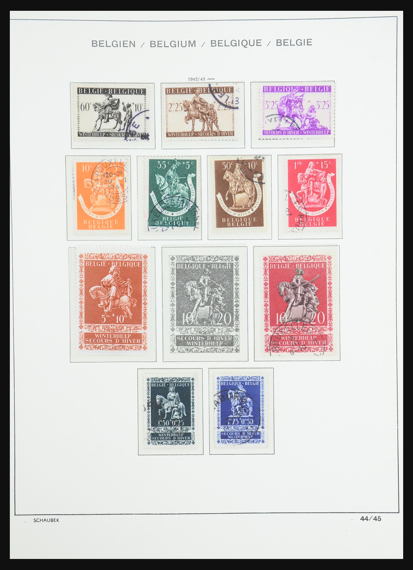 31415 038 - 31415 Belgium 1849-1971.