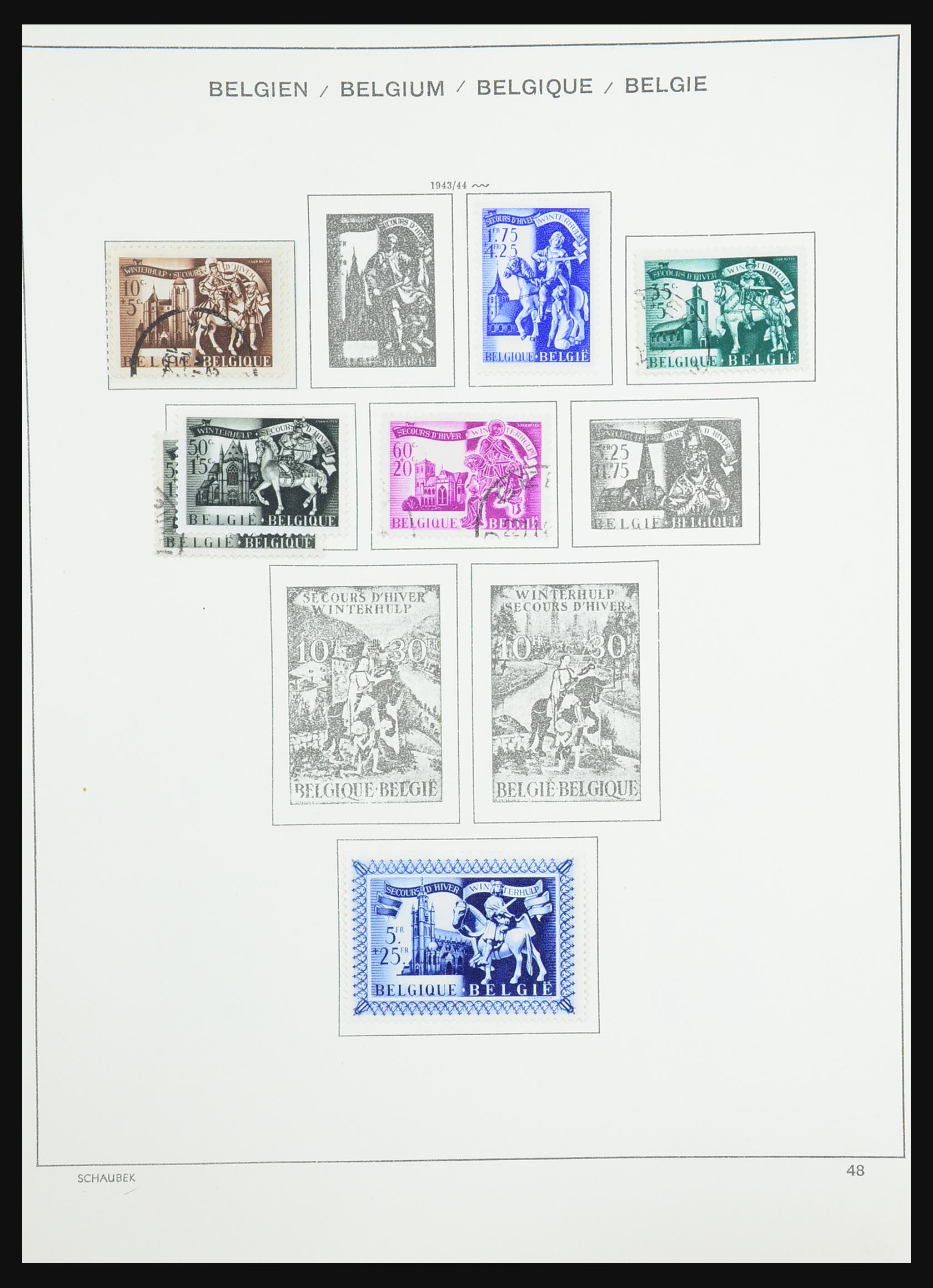 31415 040 - 31415 België 1849-1971.