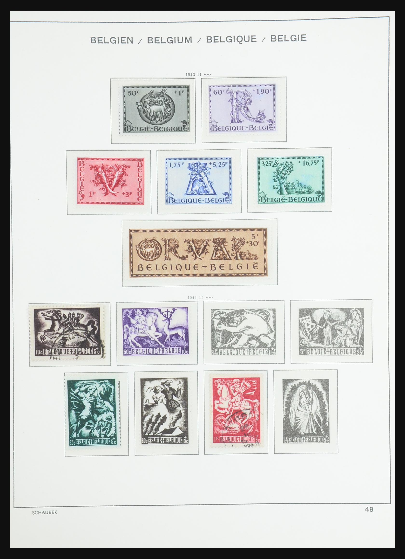 31415 041 - 31415 België 1849-1971.