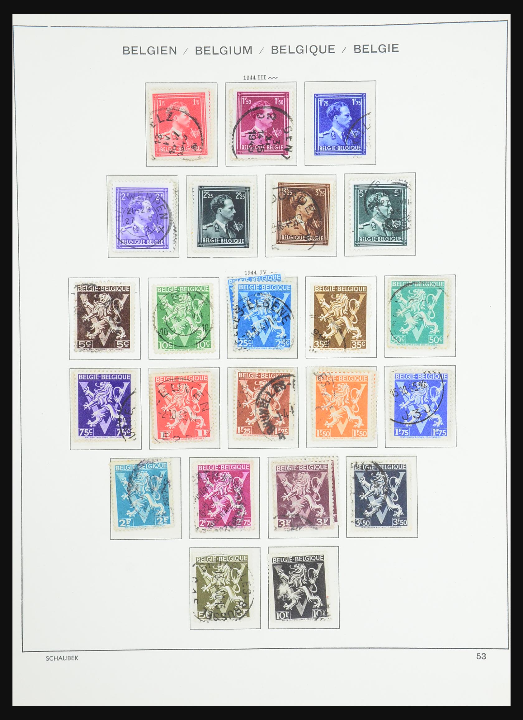 31415 044 - 31415 België 1849-1971.