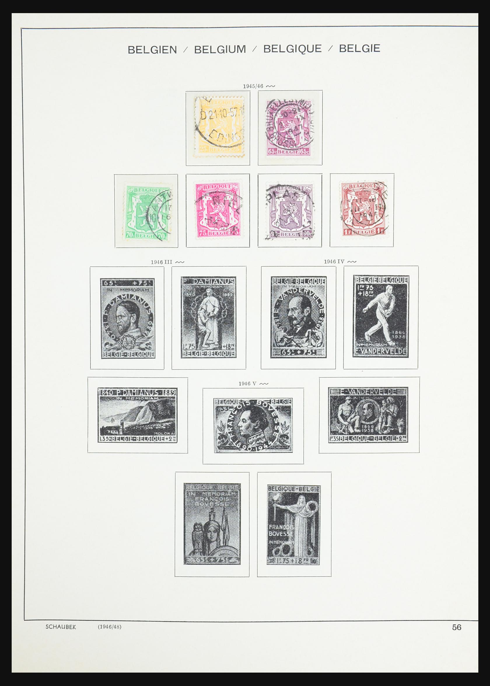 31415 047 - 31415 België 1849-1971.