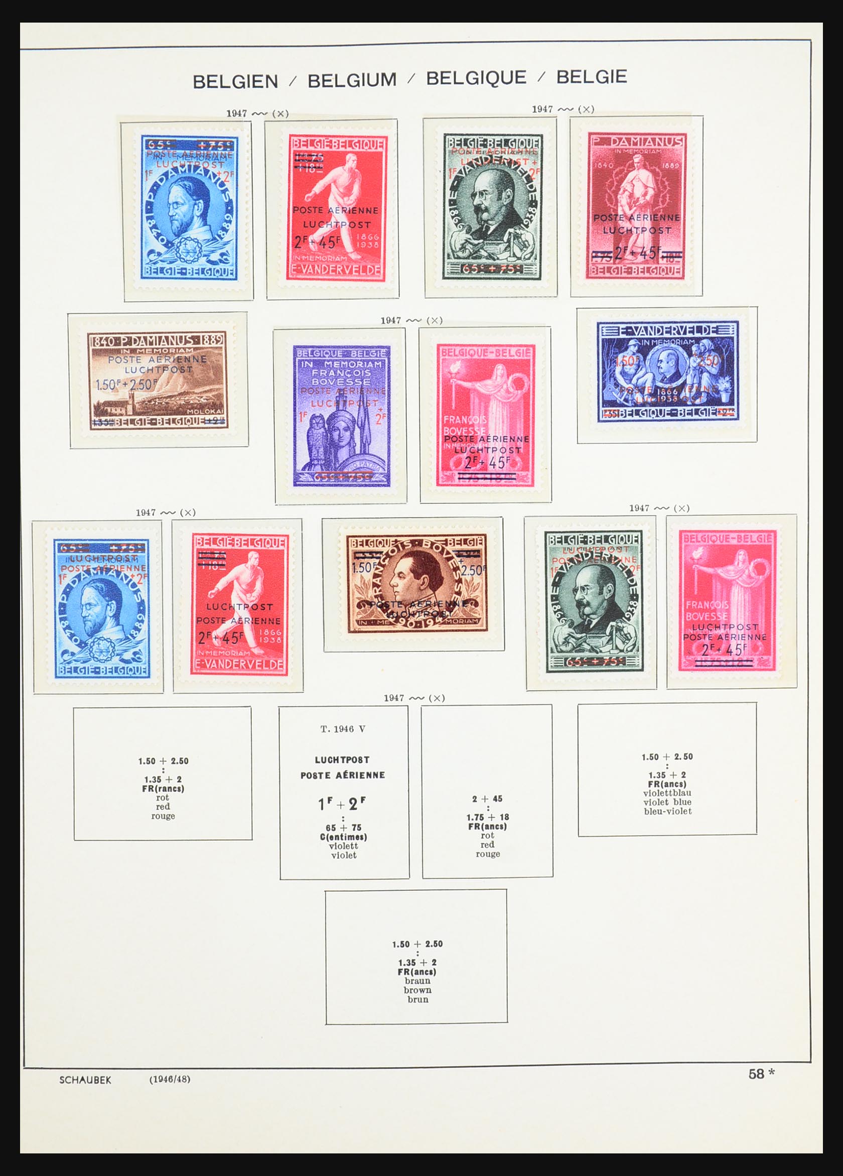 31415 052 - 31415 Belgium 1849-1971.