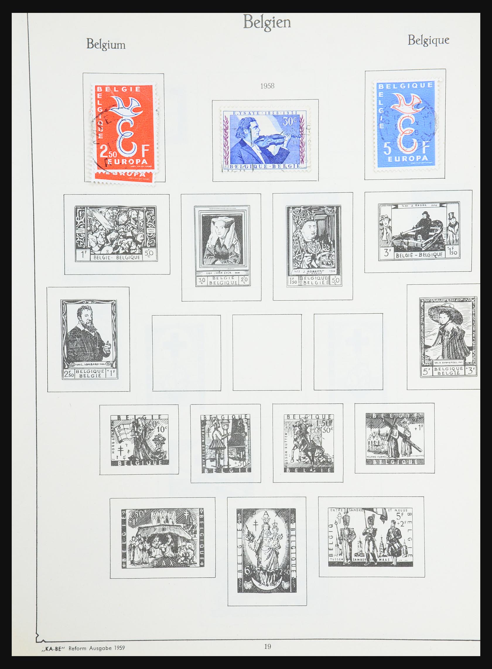 31415 080 - 31415 België 1849-1971.