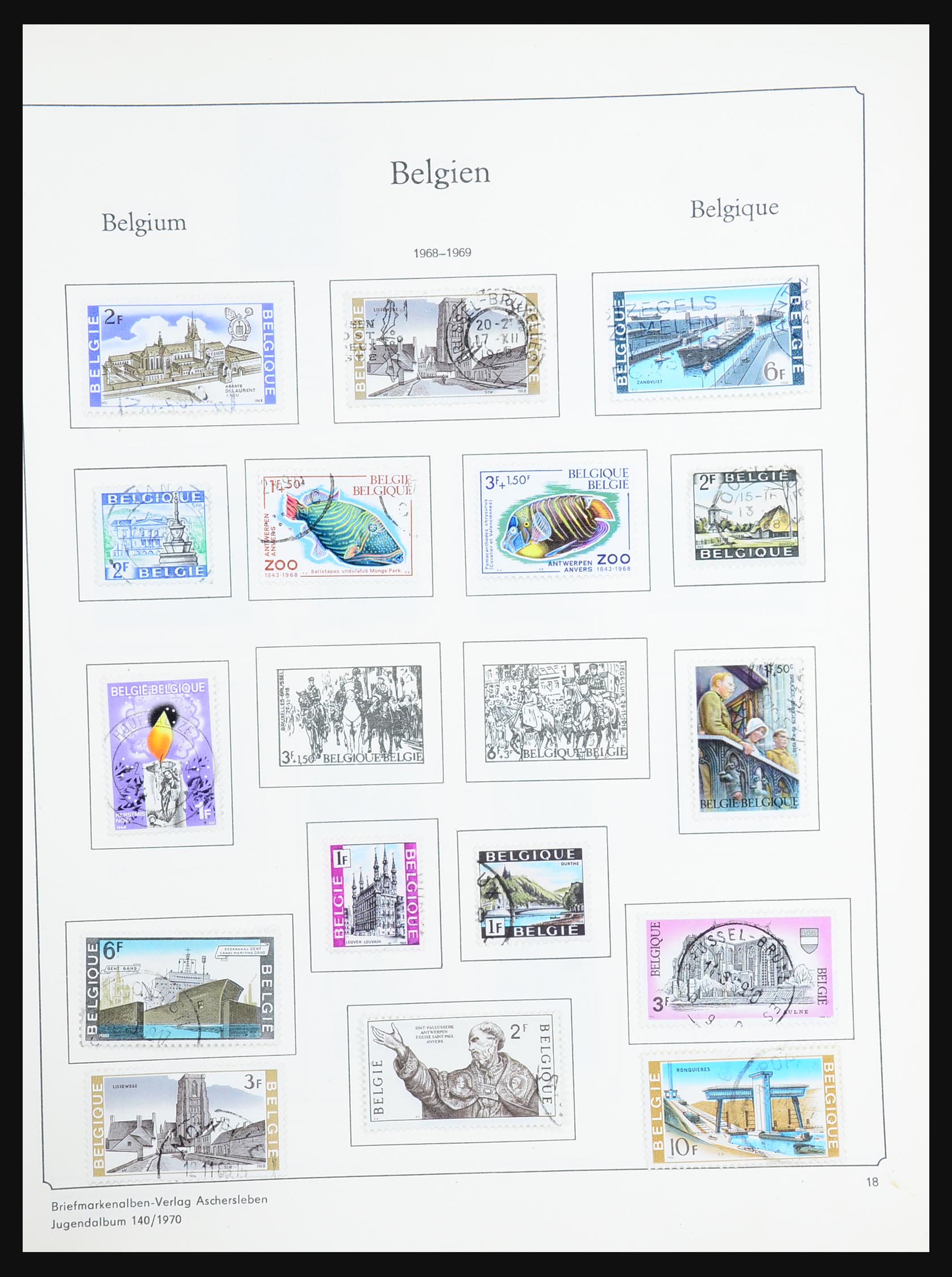 31415 102 - 31415 Belgium 1849-1971.