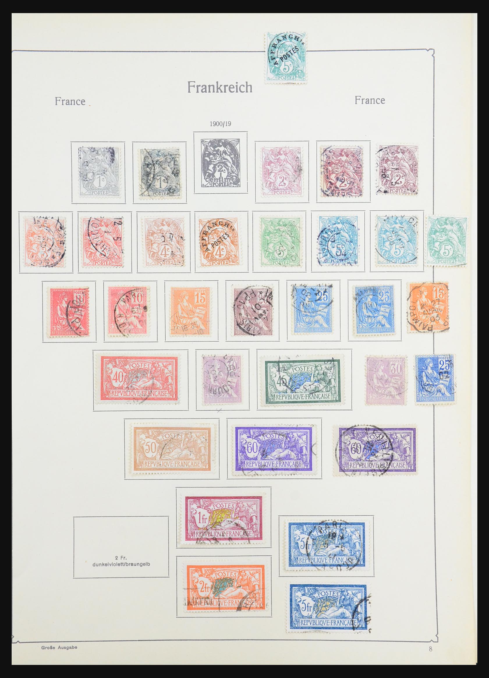 31420 009 - 31420 Frankrijk 1849-1969.