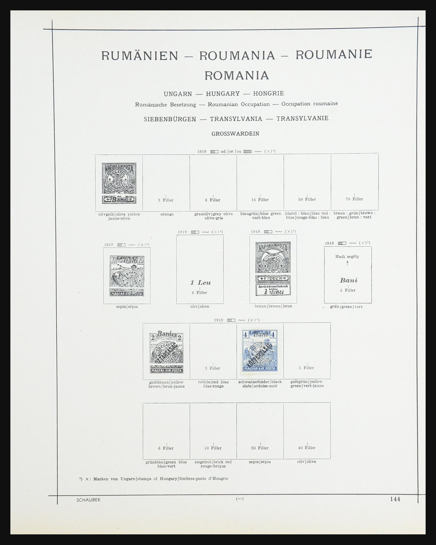 31423 046 - 31423 Roemenië 1858-1939.