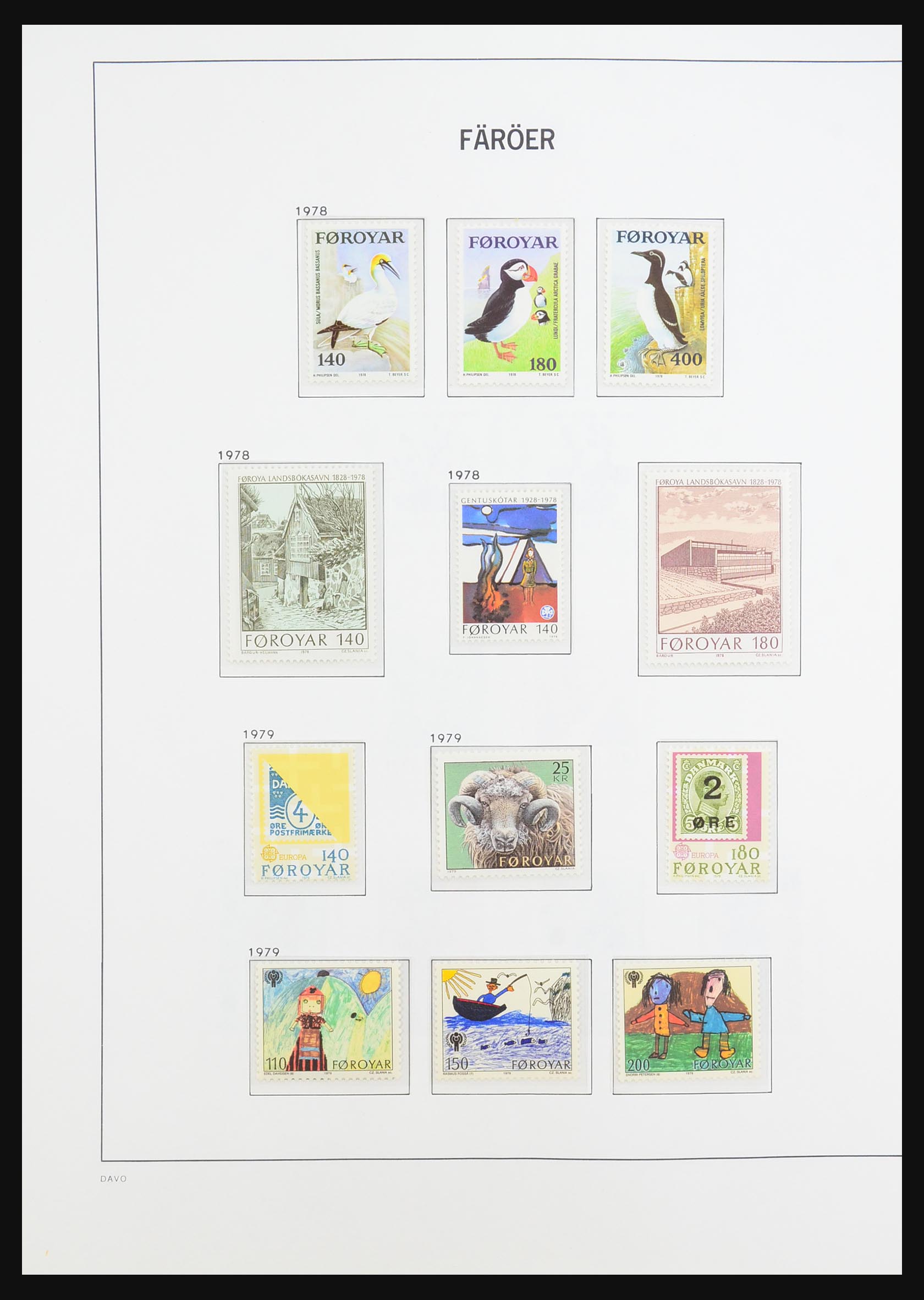 31426 005 - 31426 Faroe Islands 1919(!)-2000.