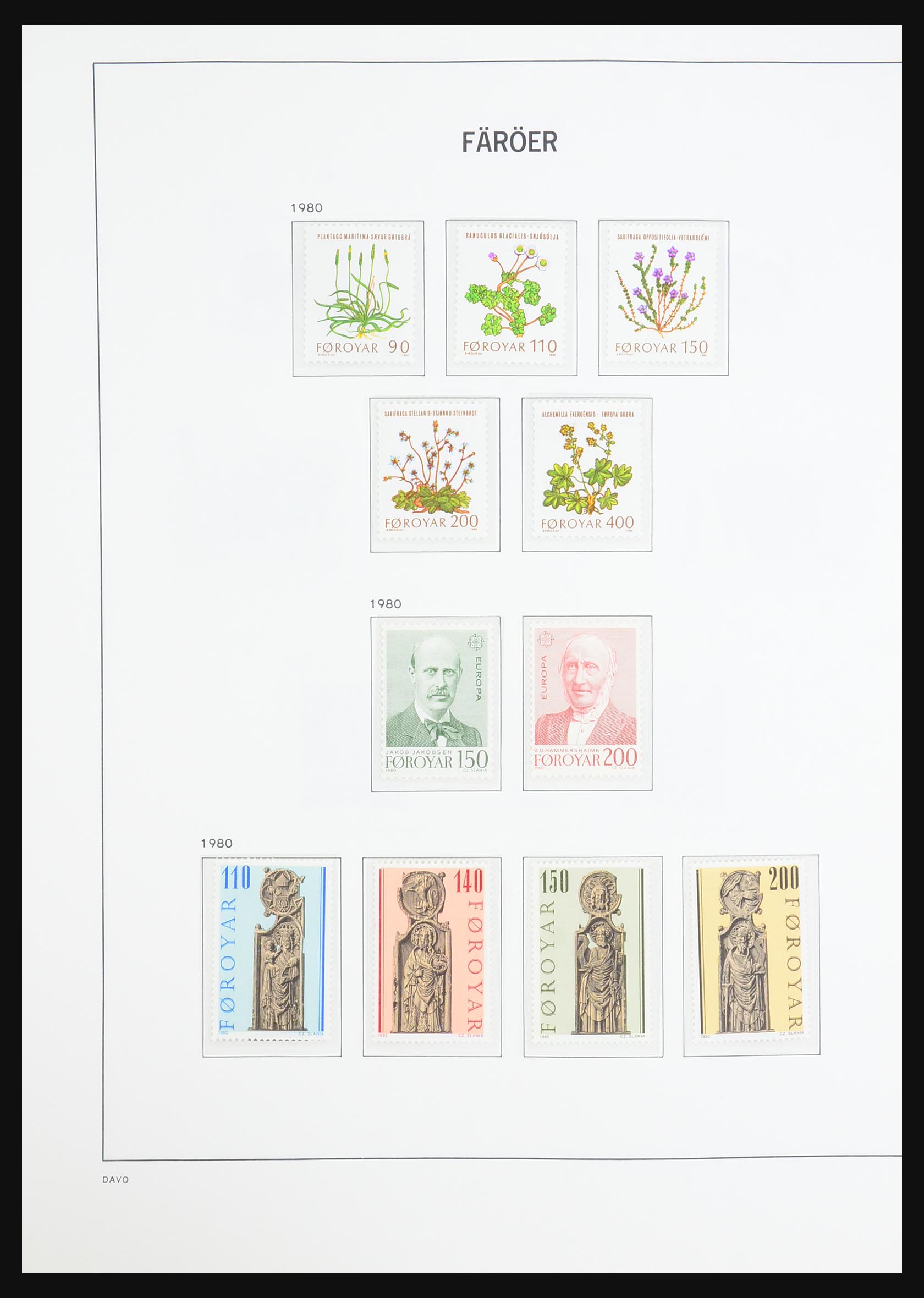 31426 006 - 31426 Faroe Islands 1919(!)-2000.