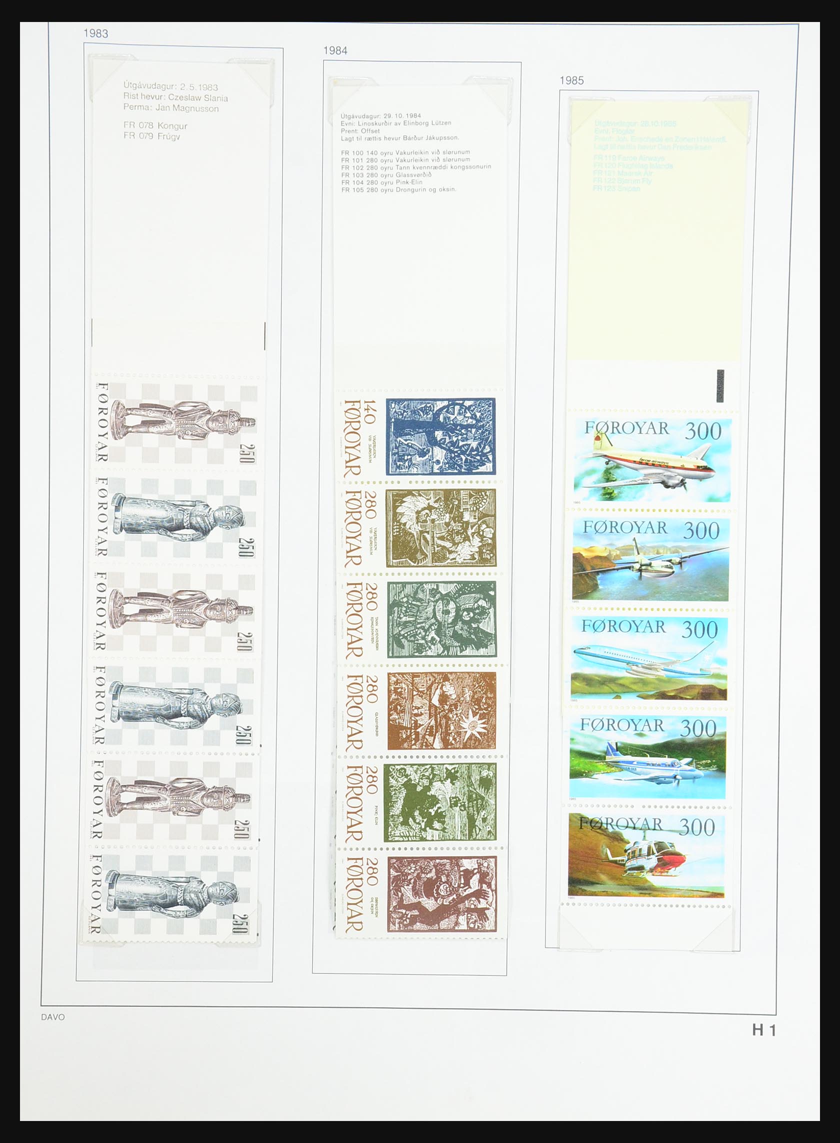 31426 056 - 31426 Faeroer eilanden 1919(!)-2000.
