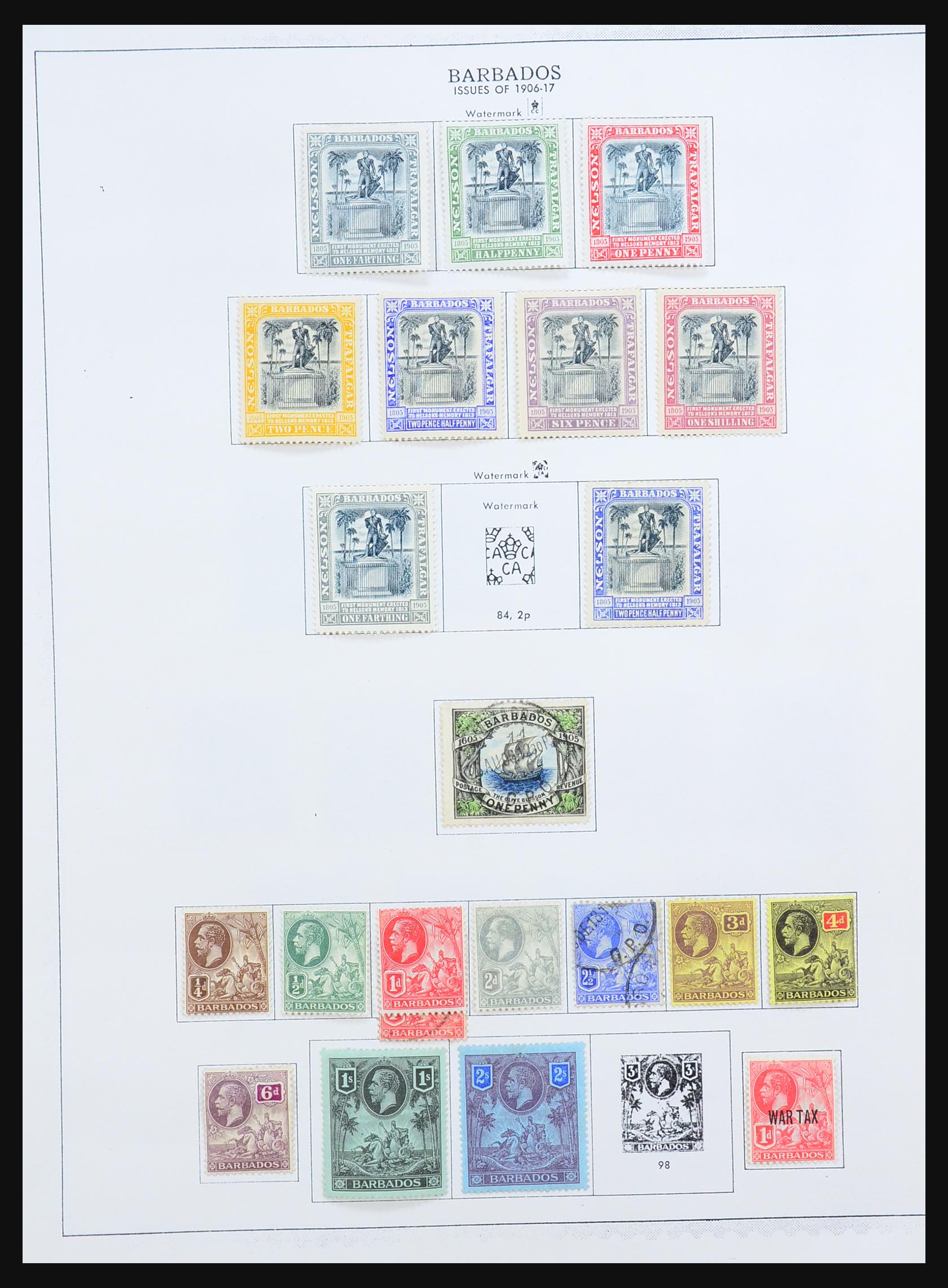 31429 004 - 31429 Barbados 1852-1979.
