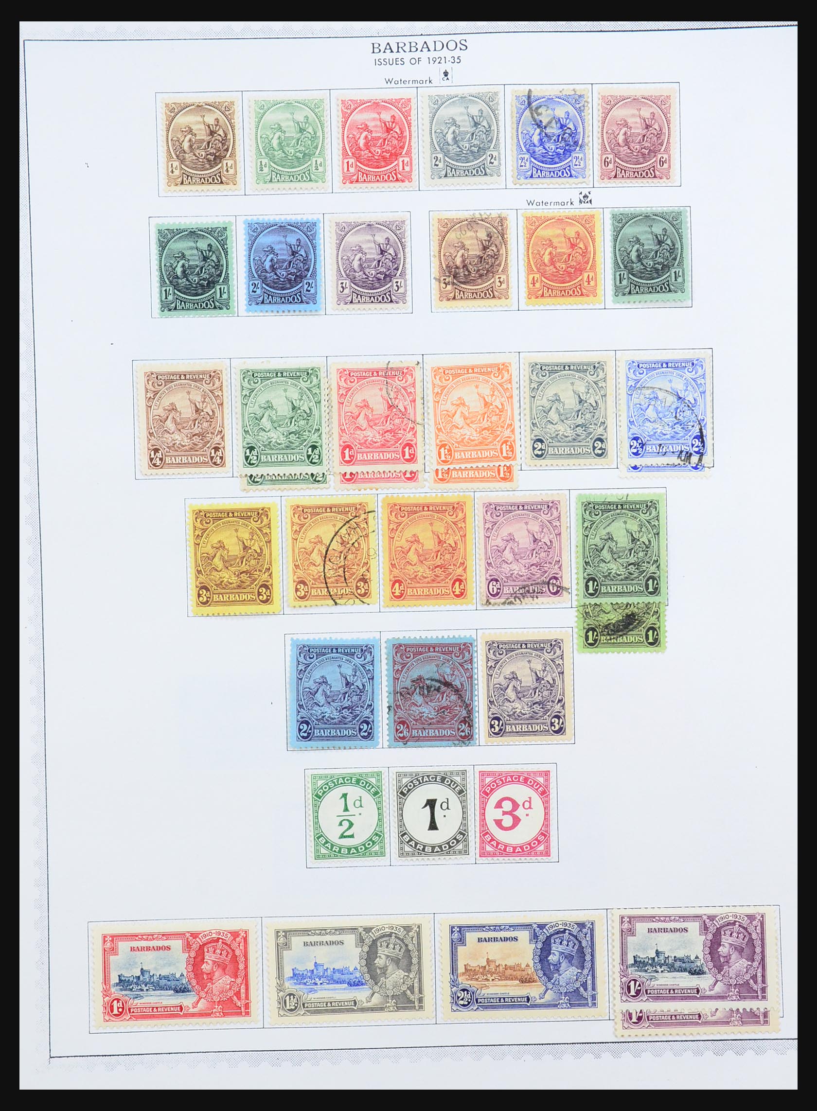 31429 006 - 31429 Barbados 1852-1979.