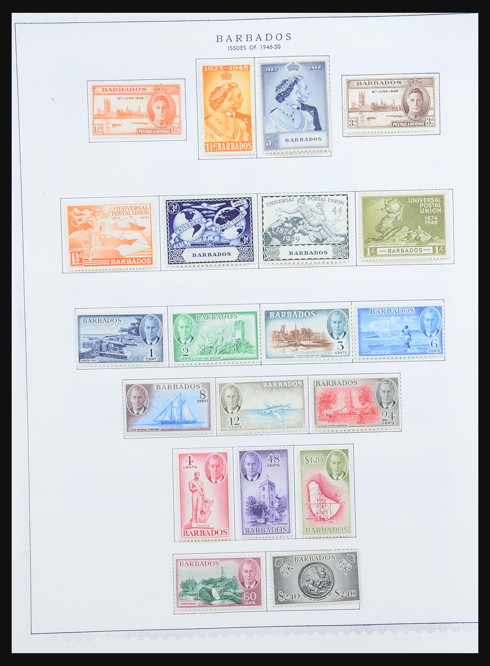 31429 008 - 31429 Barbados 1852-1979.