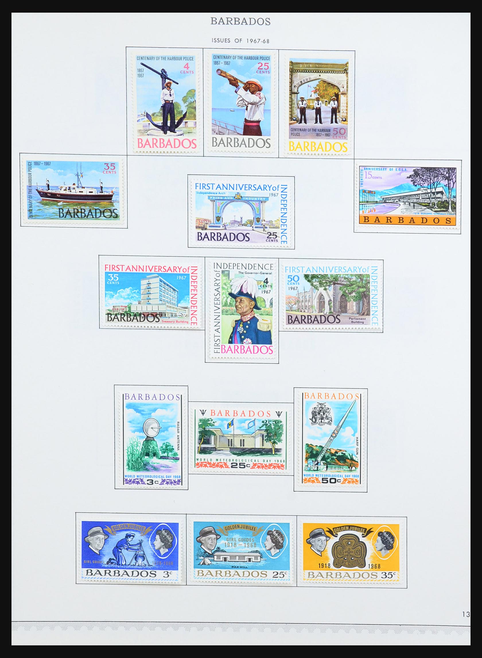 31429 013 - 31429 Barbados 1852-1979.