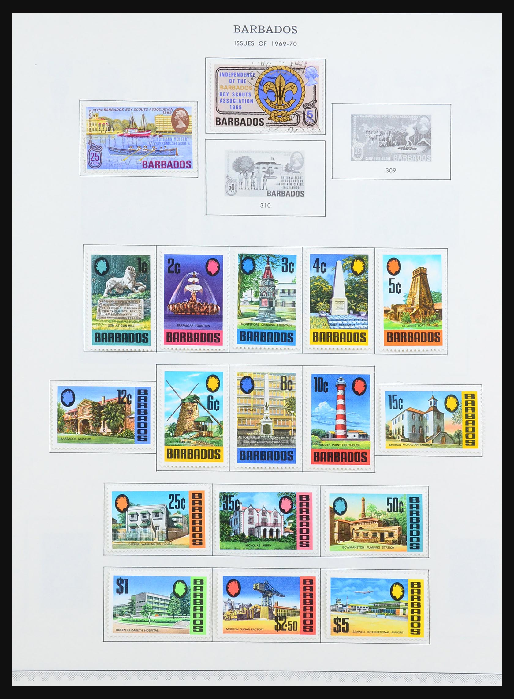 31429 016 - 31429 Barbados 1852-1979.