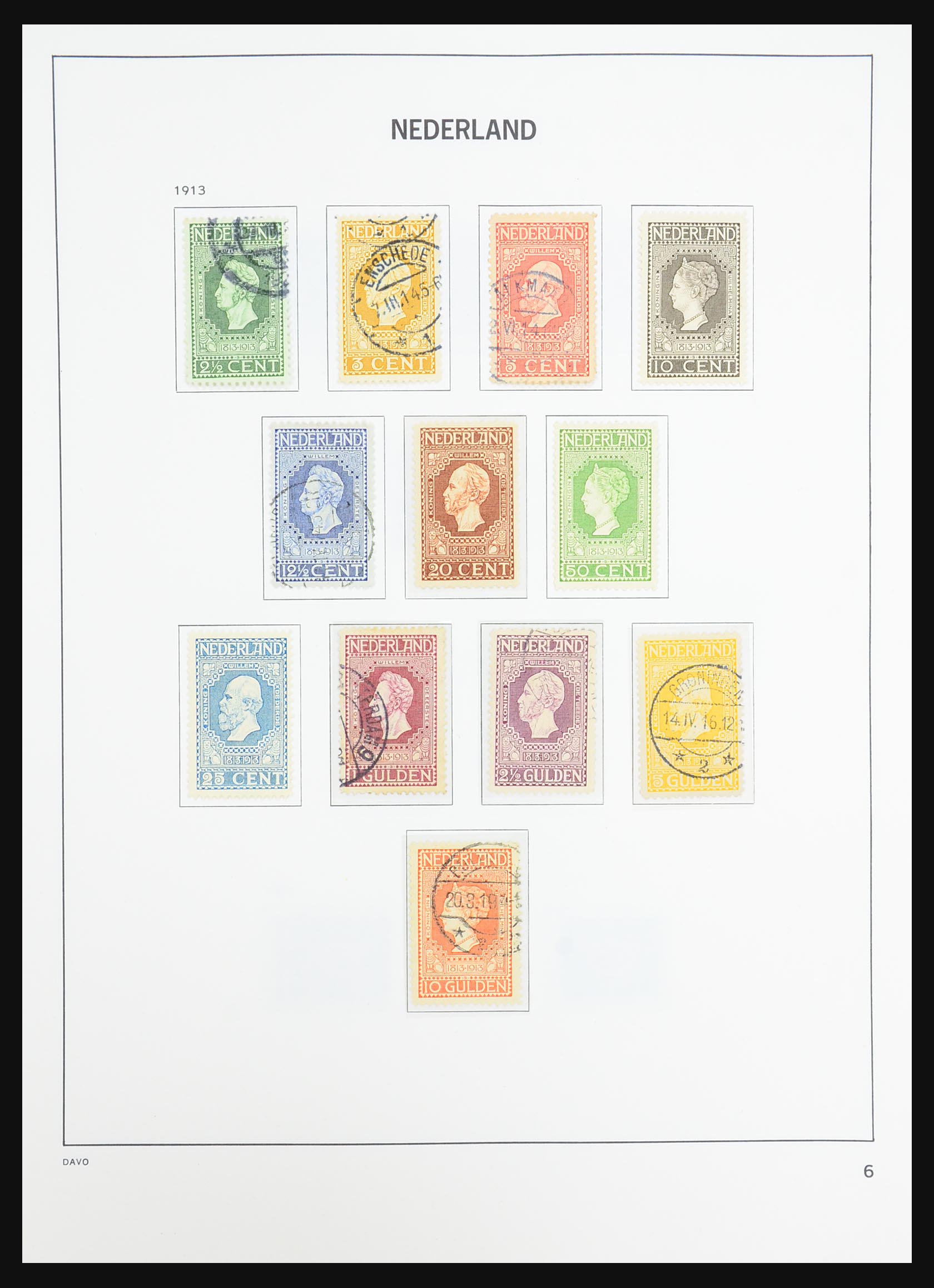 31432 006 - 31432 Netherlands 1852-1967.