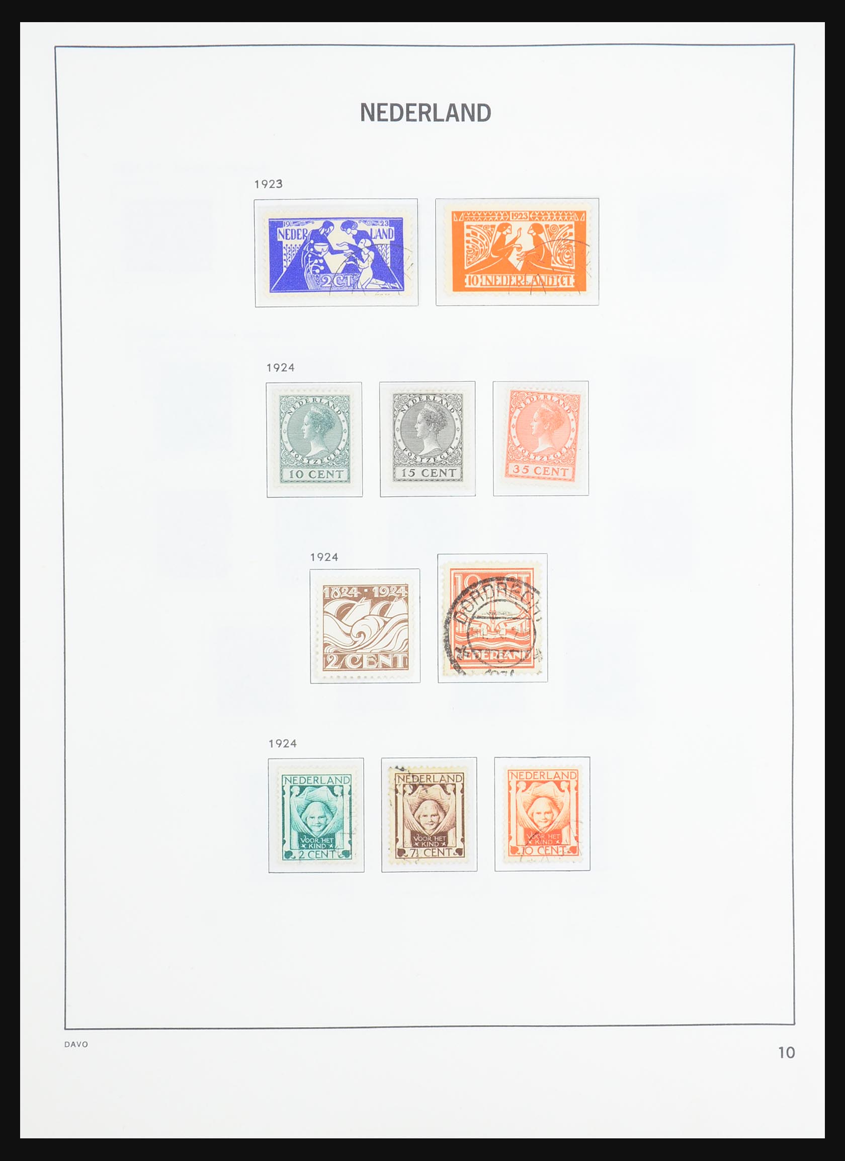 31432 010 - 31432 Netherlands 1852-1967.