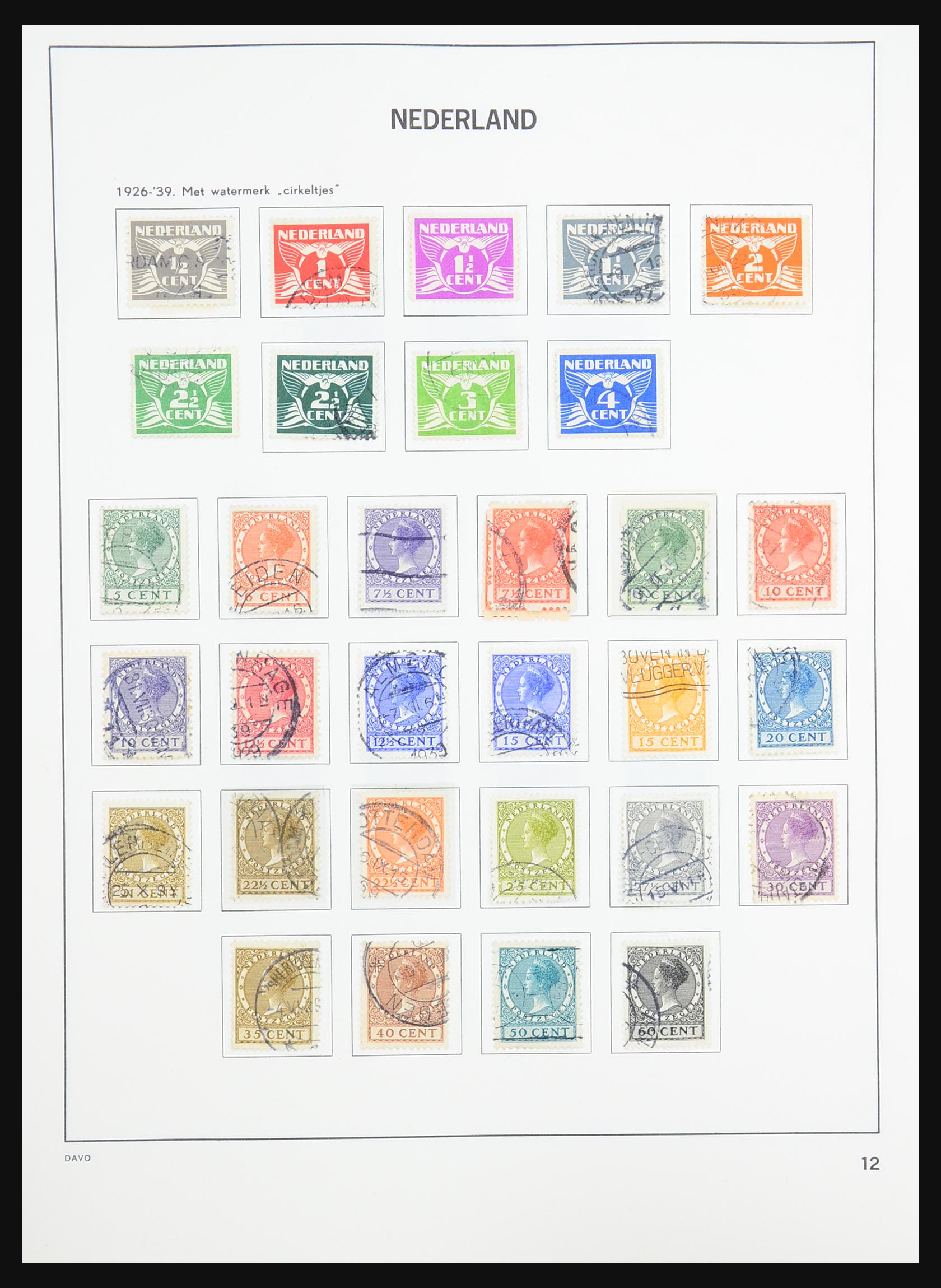 31432 012 - 31432 Netherlands 1852-1967.