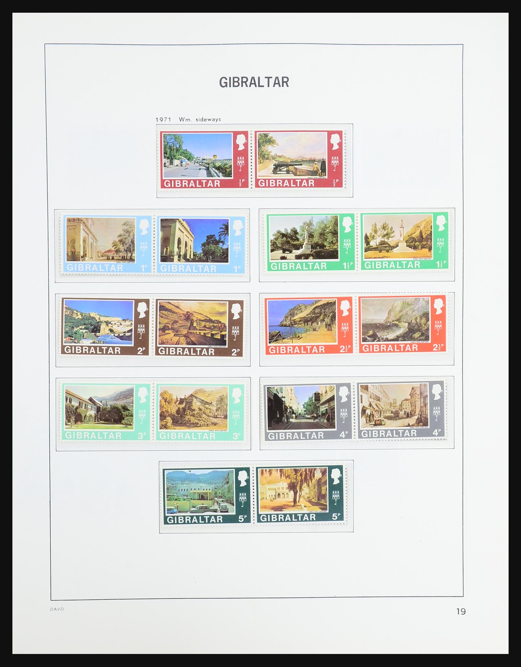 31437 019 - 31437 Gibraltar 1886-1995.