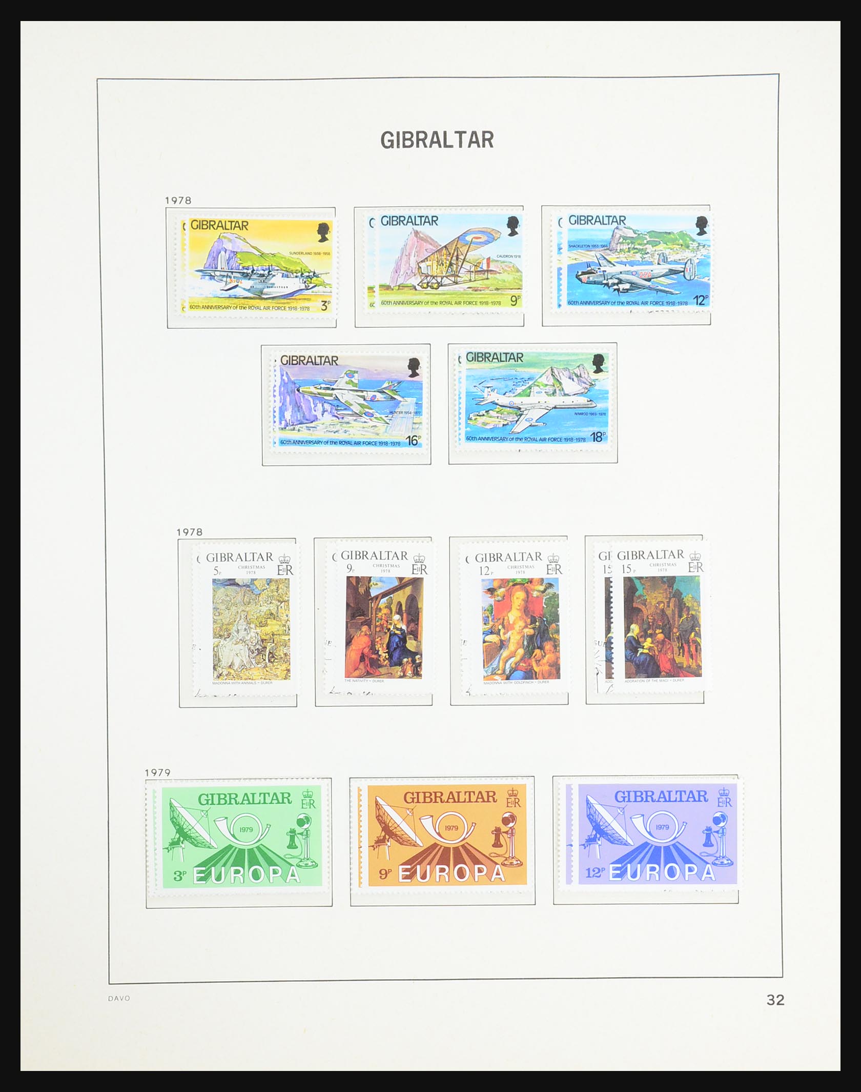 31437 036 - 31437 Gibraltar 1886-1995.