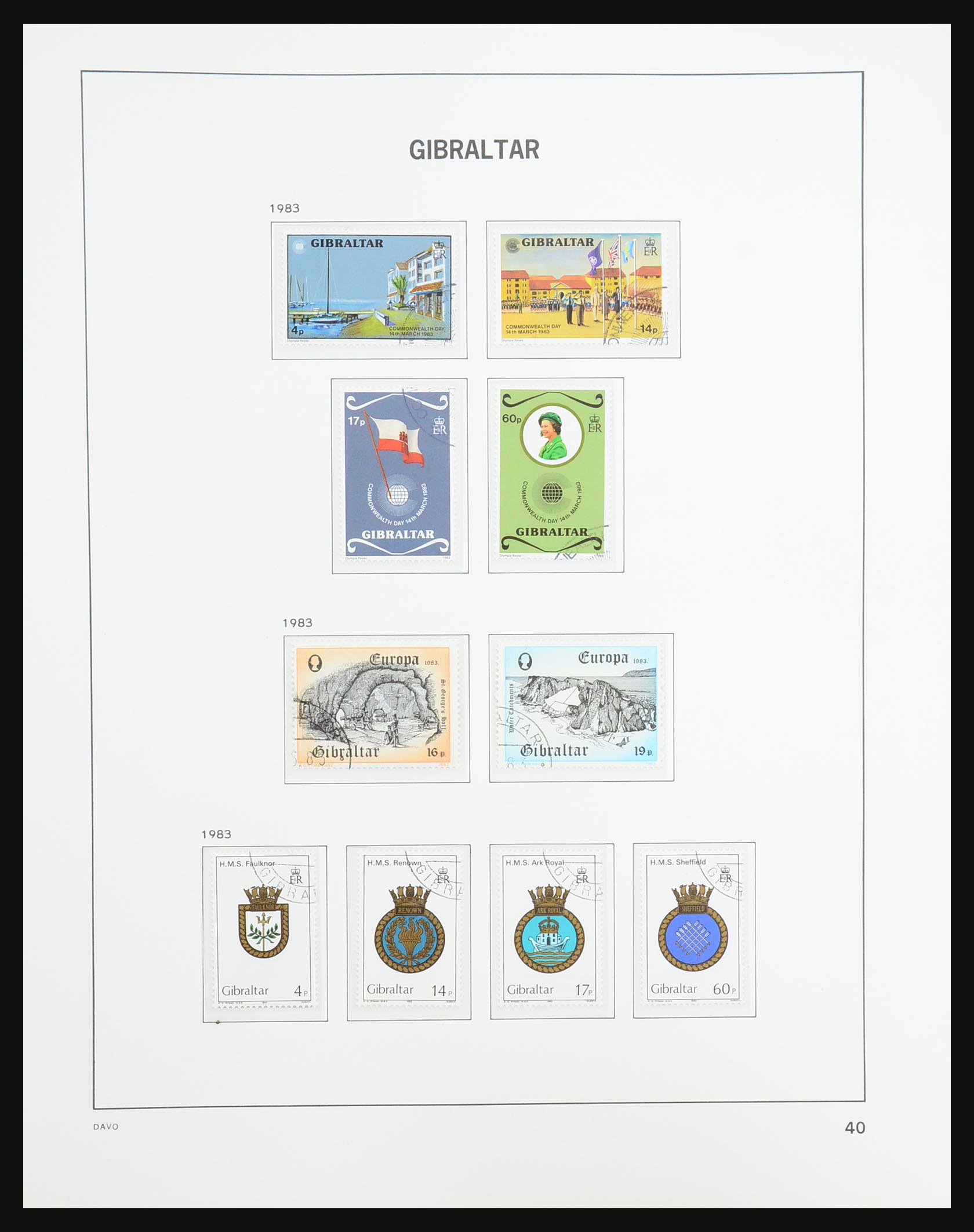 31437 044 - 31437 Gibraltar 1886-1995.