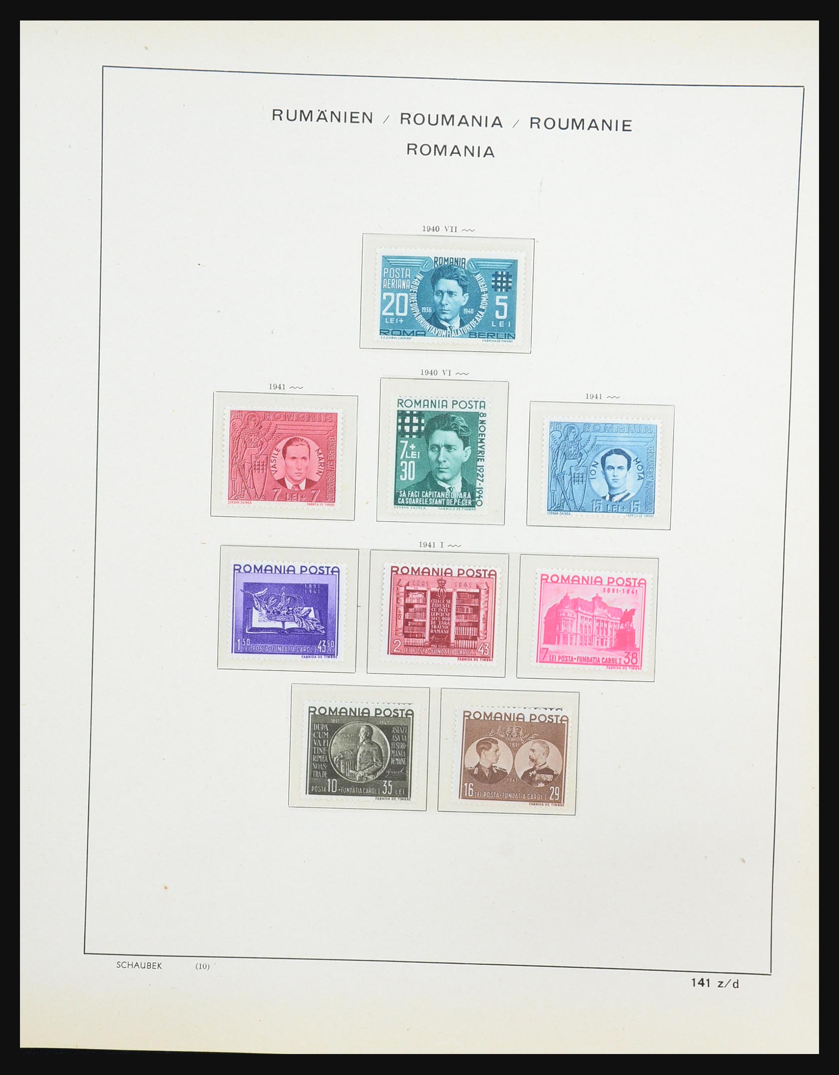 31440 033 - 31440 Romania 1862-1976.