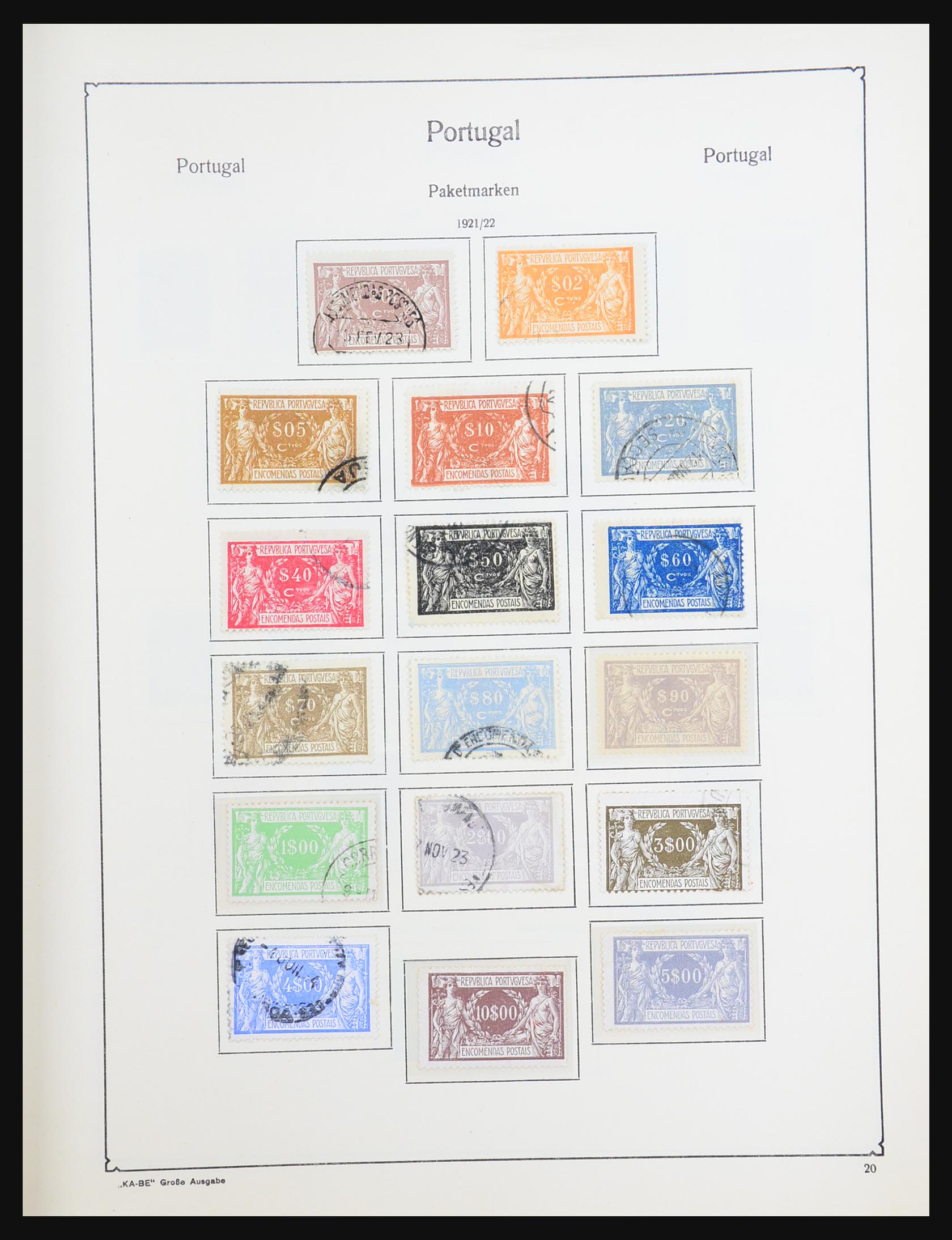 31442 020 - 31442 Portugal 1853-1969.
