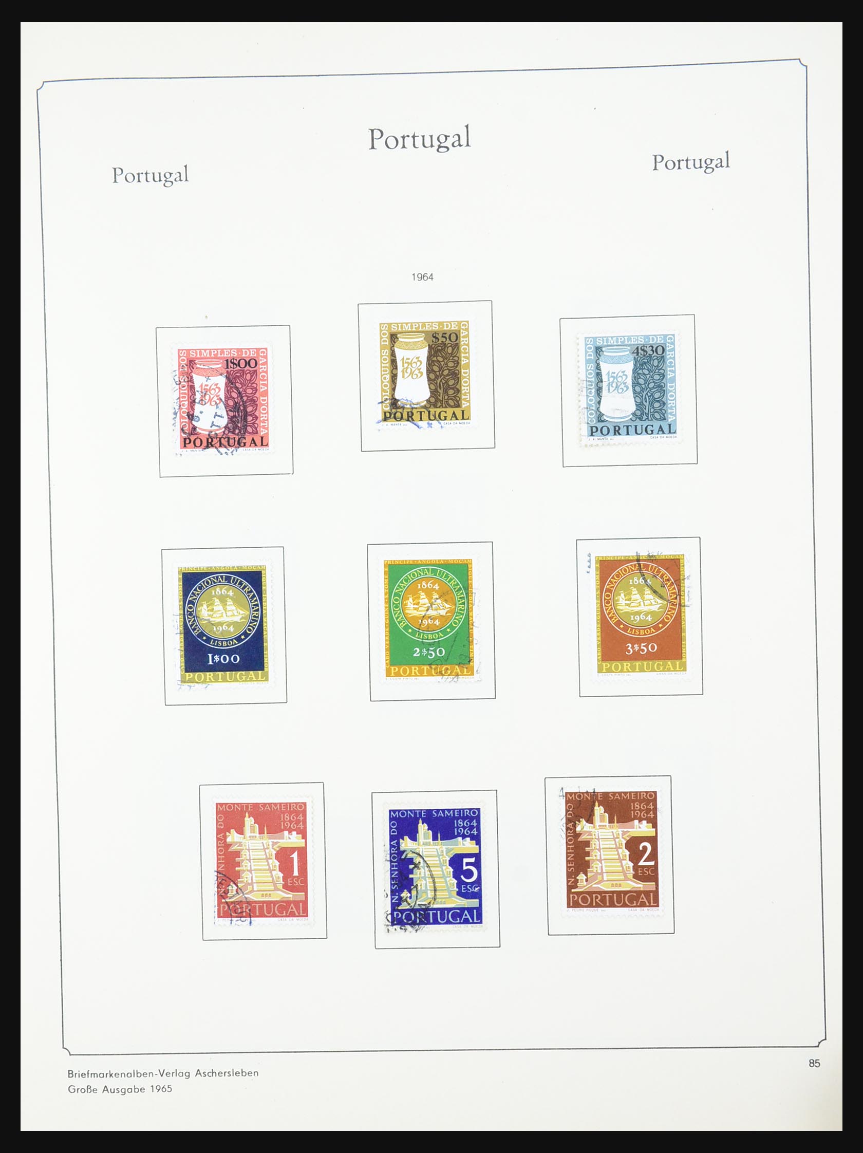 31442 084 - 31442 Portugal 1853-1969.