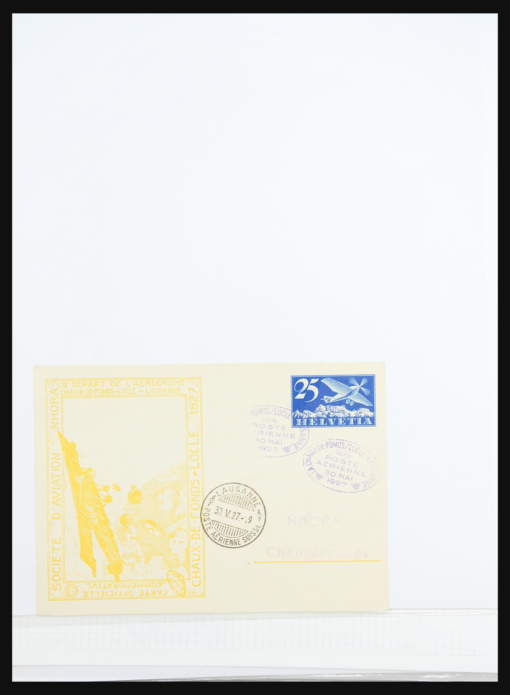 31444 044 - 31444 Zwitserland luchtpost brieven 1922-1946.