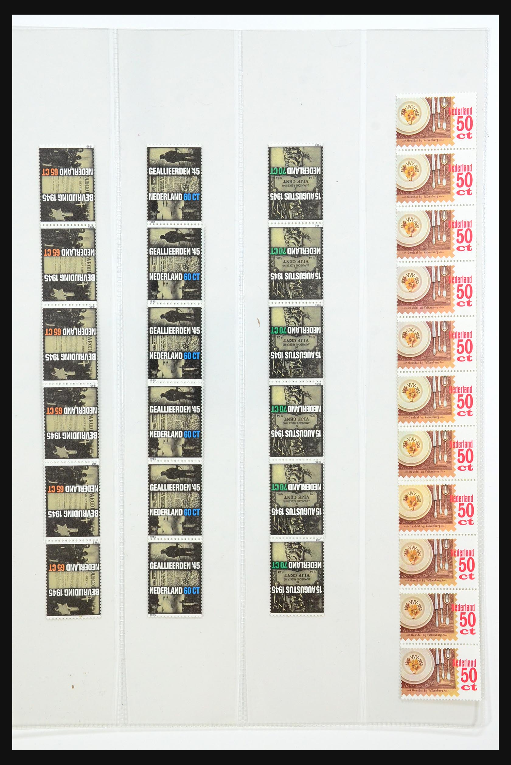 31463 033 - 31463 Netherlands coilstamps 1953-1998.