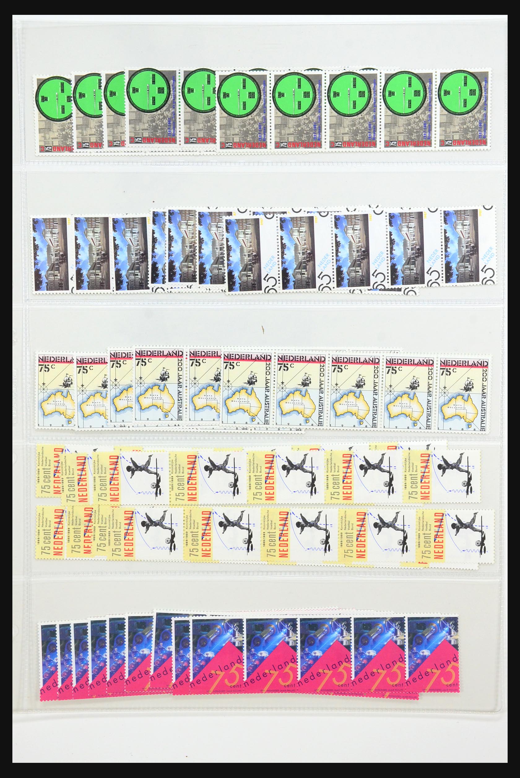 31463 041 - 31463 Netherlands coilstamps 1953-1998.