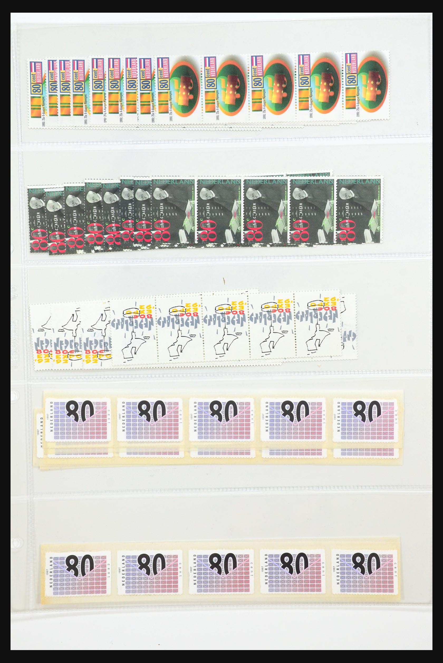 31463 043 - 31463 Nederland rolzegels 1953-1998.