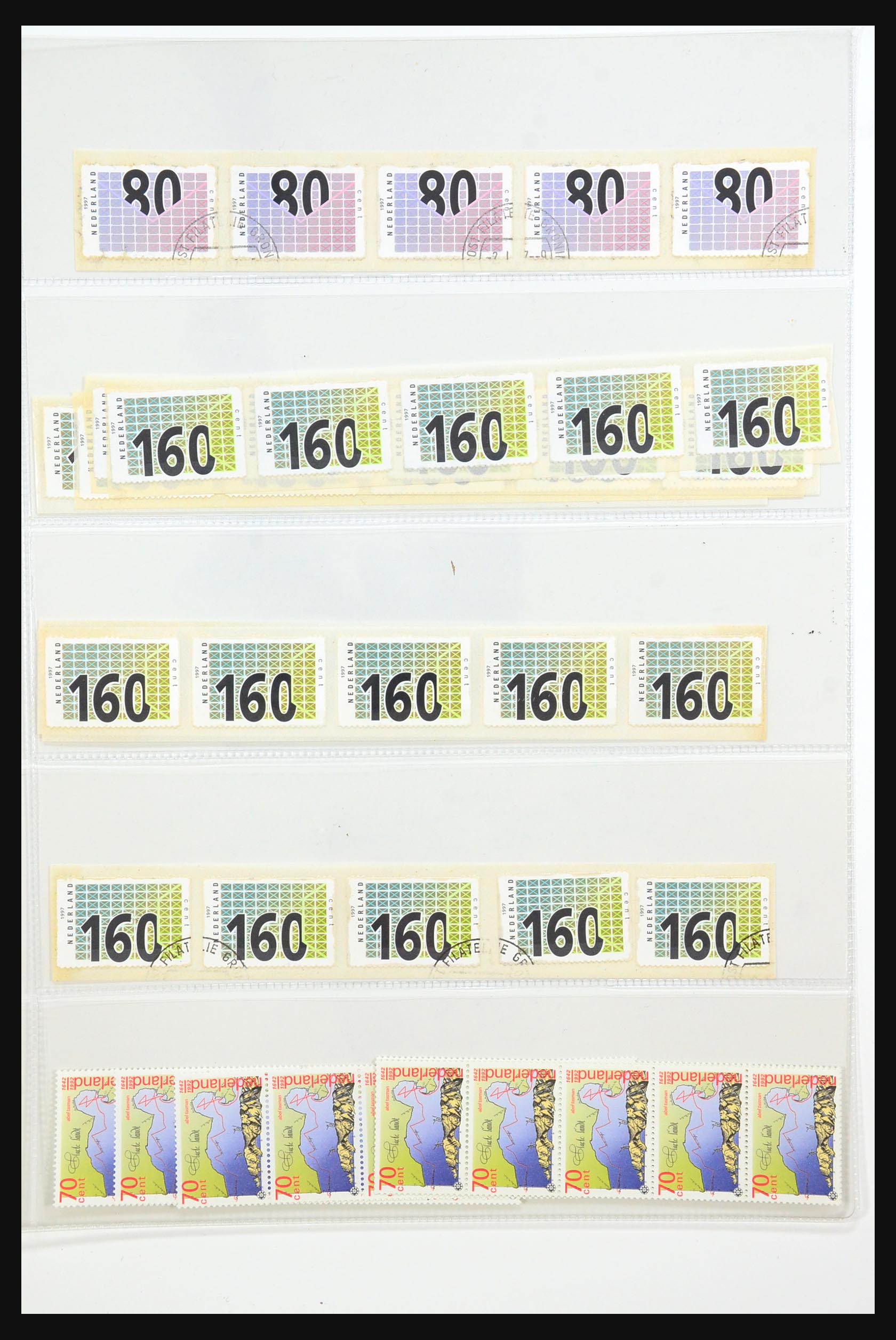 31463 045 - 31463 Nederland rolzegels 1953-1998.