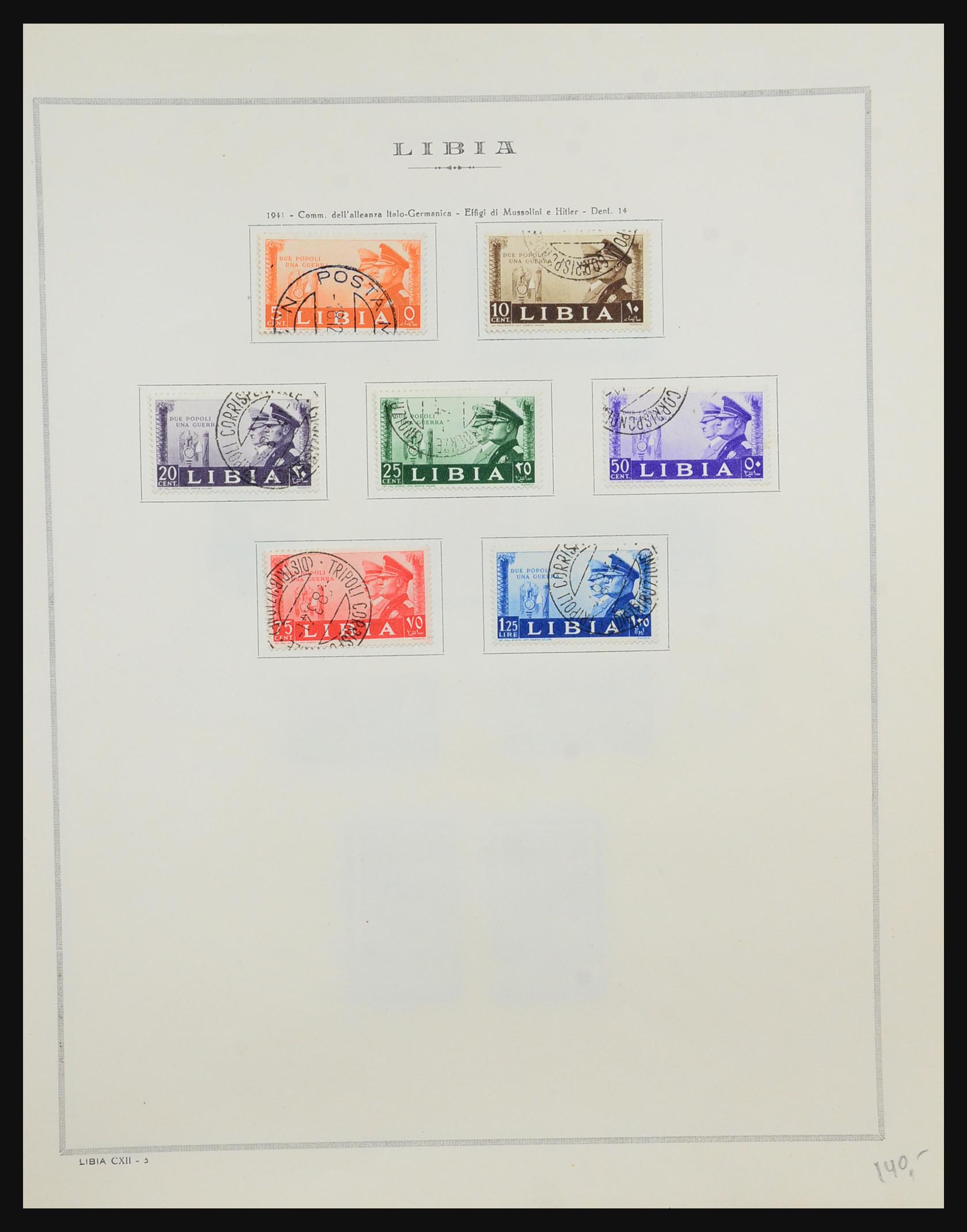 31490 005 - 31490 Italian Lybia and Tripoli 1912-1955.