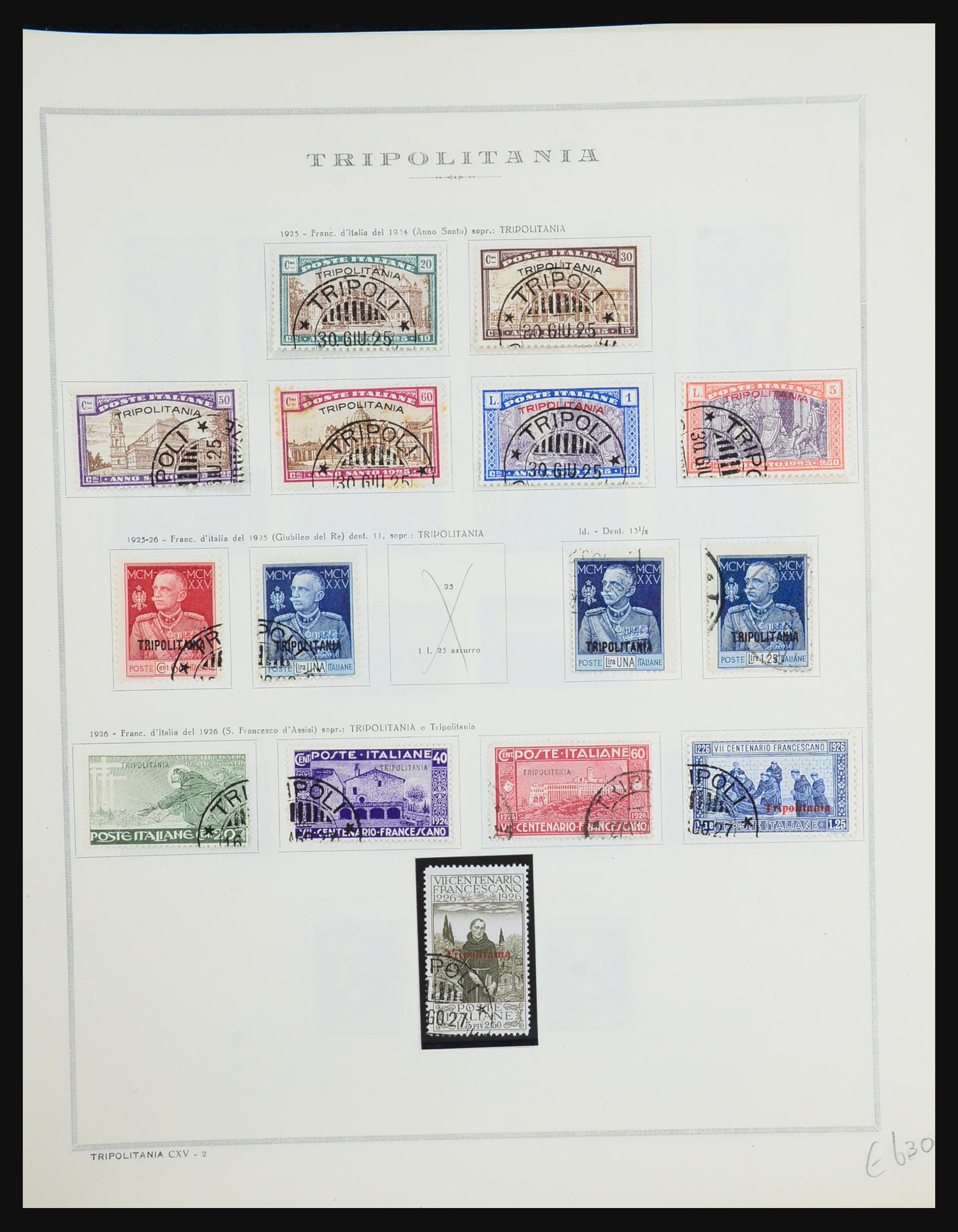 31490 021 - 31490 Italian Lybia and Tripoli 1912-1955.