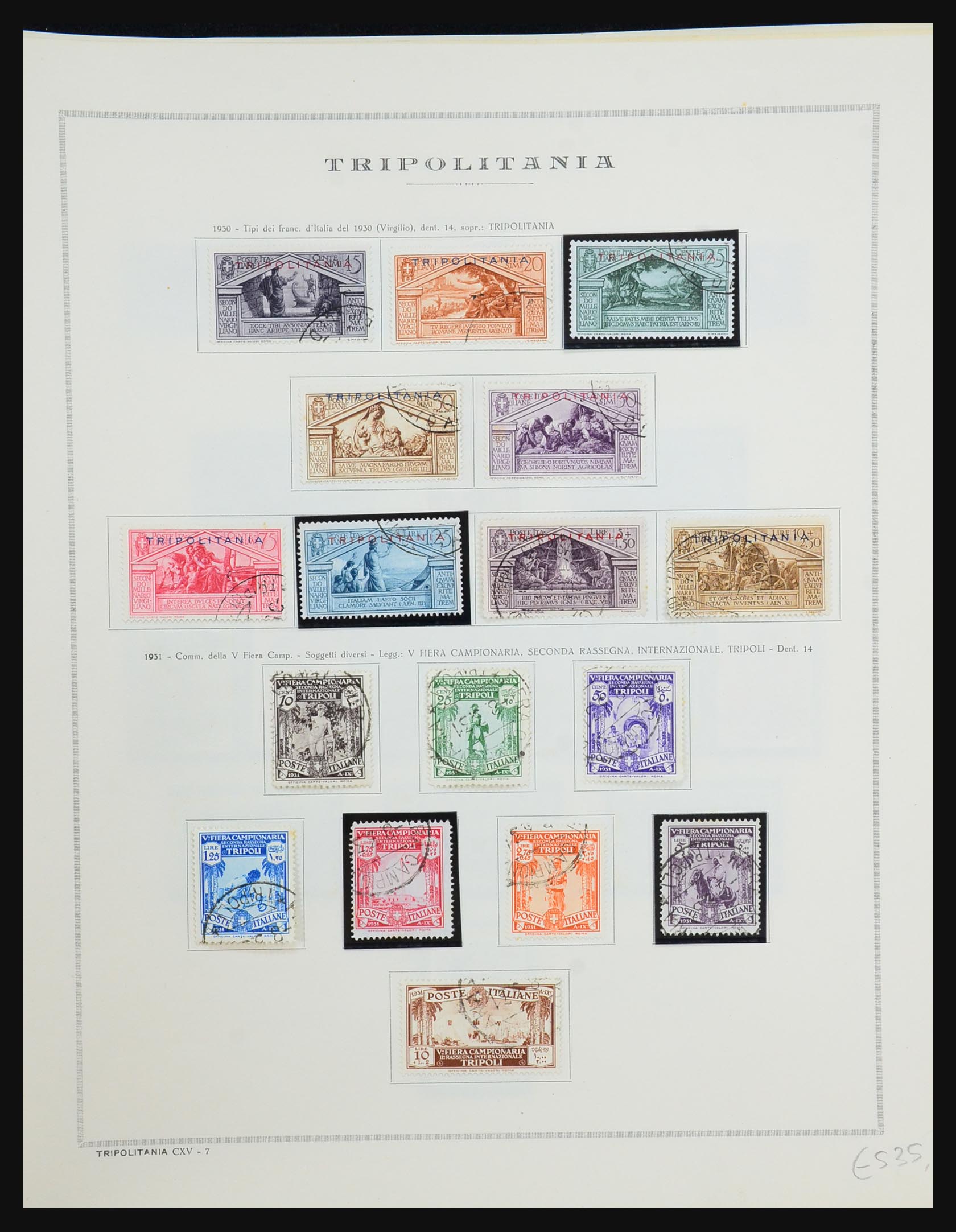 31490 026 - 31490 Italian Lybia and Tripoli 1912-1955.