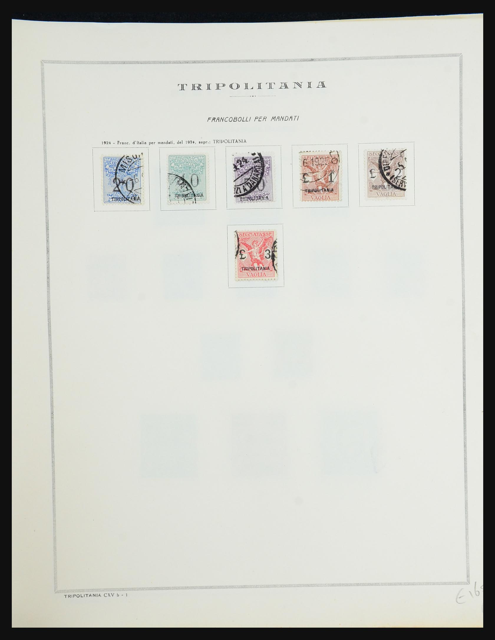 31490 038 - 31490 Italian Lybia and Tripoli 1912-1955.