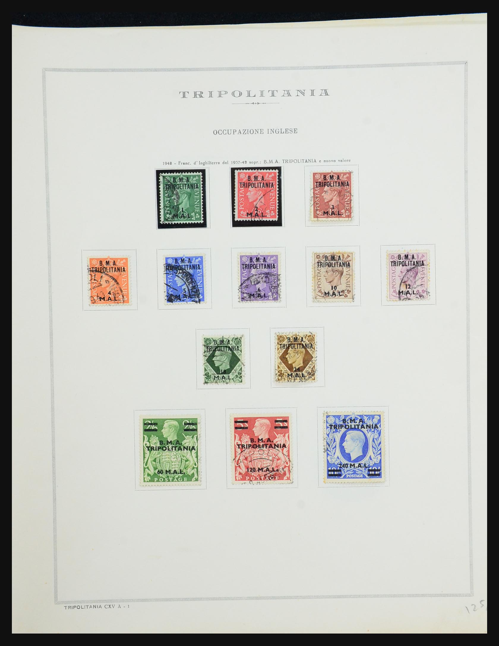 31490 039 - 31490 Italian Lybia and Tripoli 1912-1955.