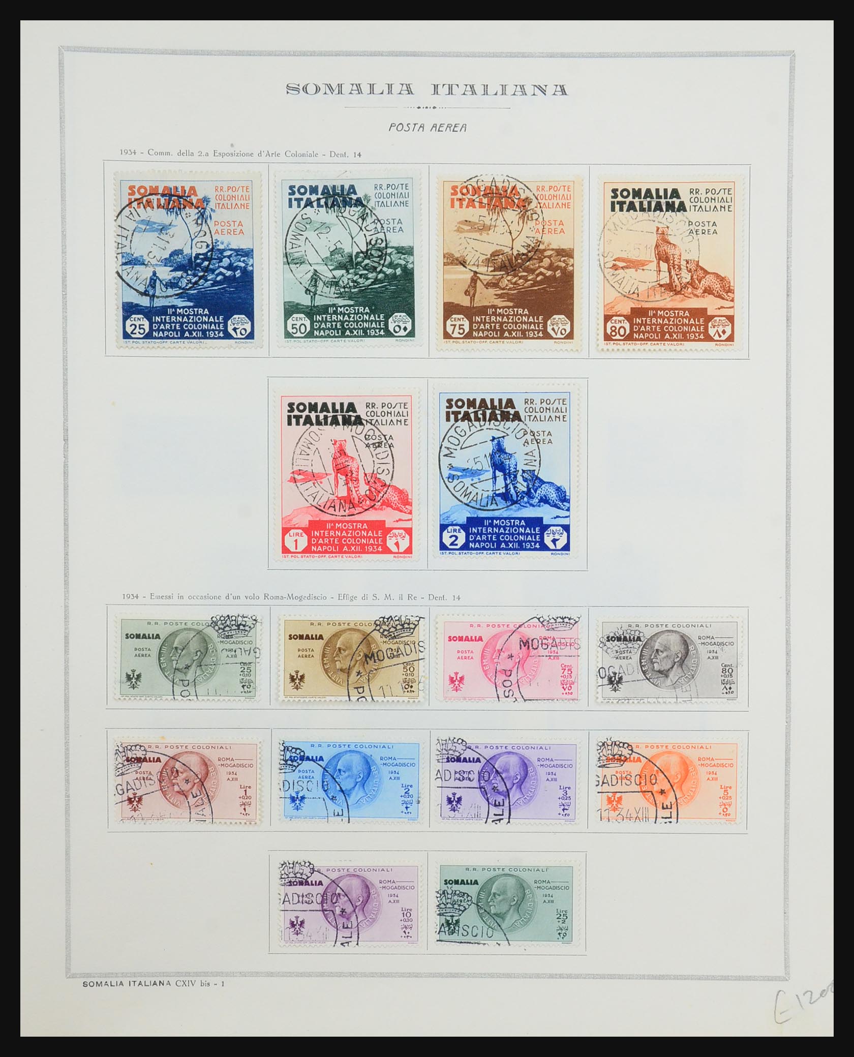 31491 014 - 31491 Italian Somalia 1903-1959.