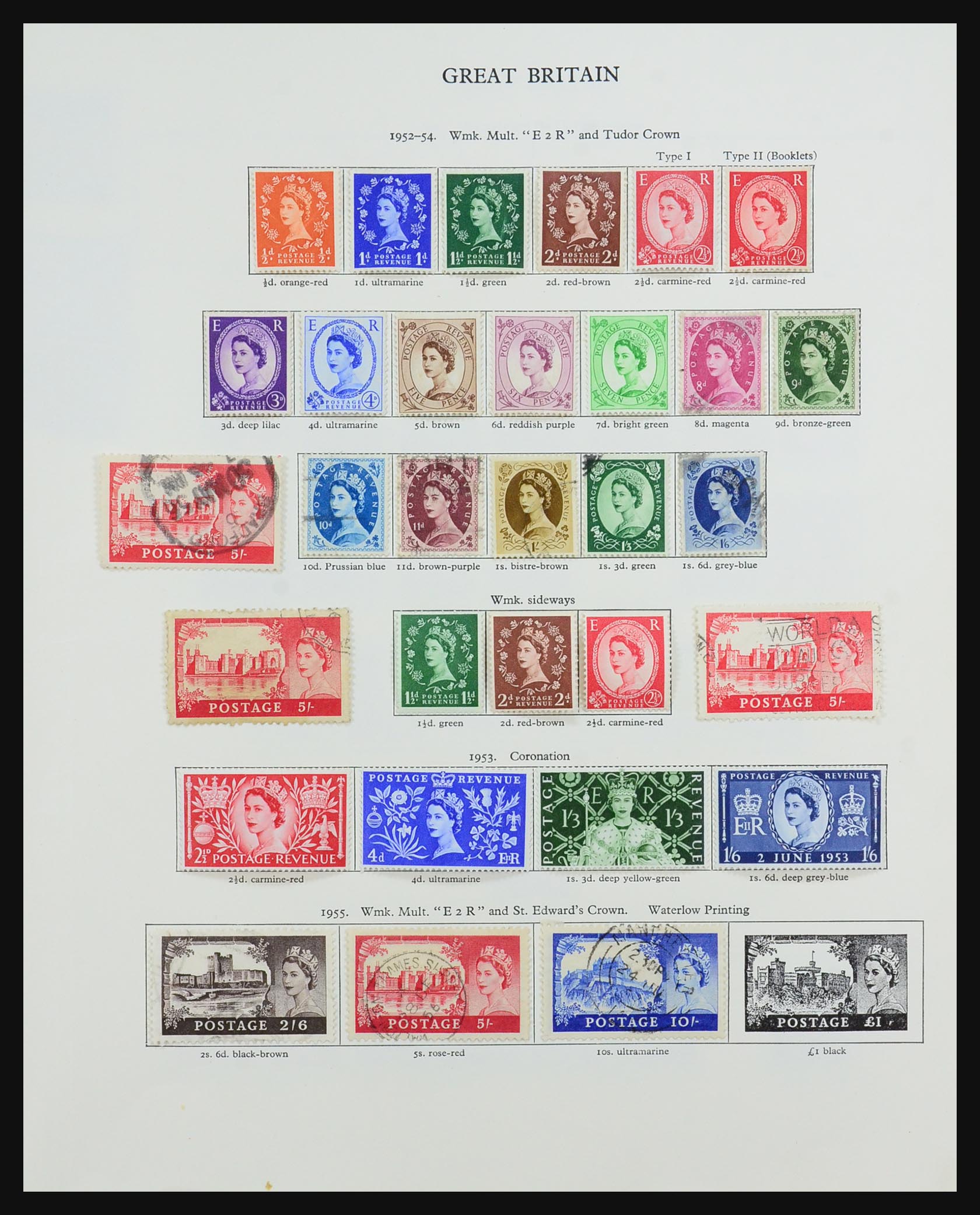 31503 001 - 31503 Great Britain and Commonwealth 1953-1971.